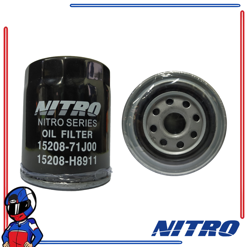 Nitro Oil Filter Nissan Sentra 1987-1997 B12, B13, B14; Cefiro; Vanette (C-207)