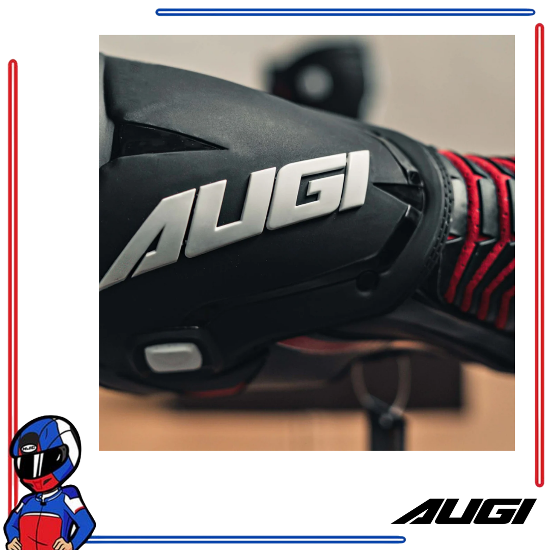 Augi Racing Boots AR-6 Black Red