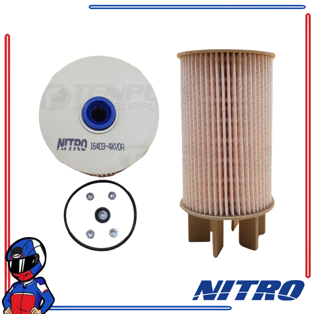 Nitro Fuel Filter Nissan Terra 2018-2022; Navara NP300 2014-2022