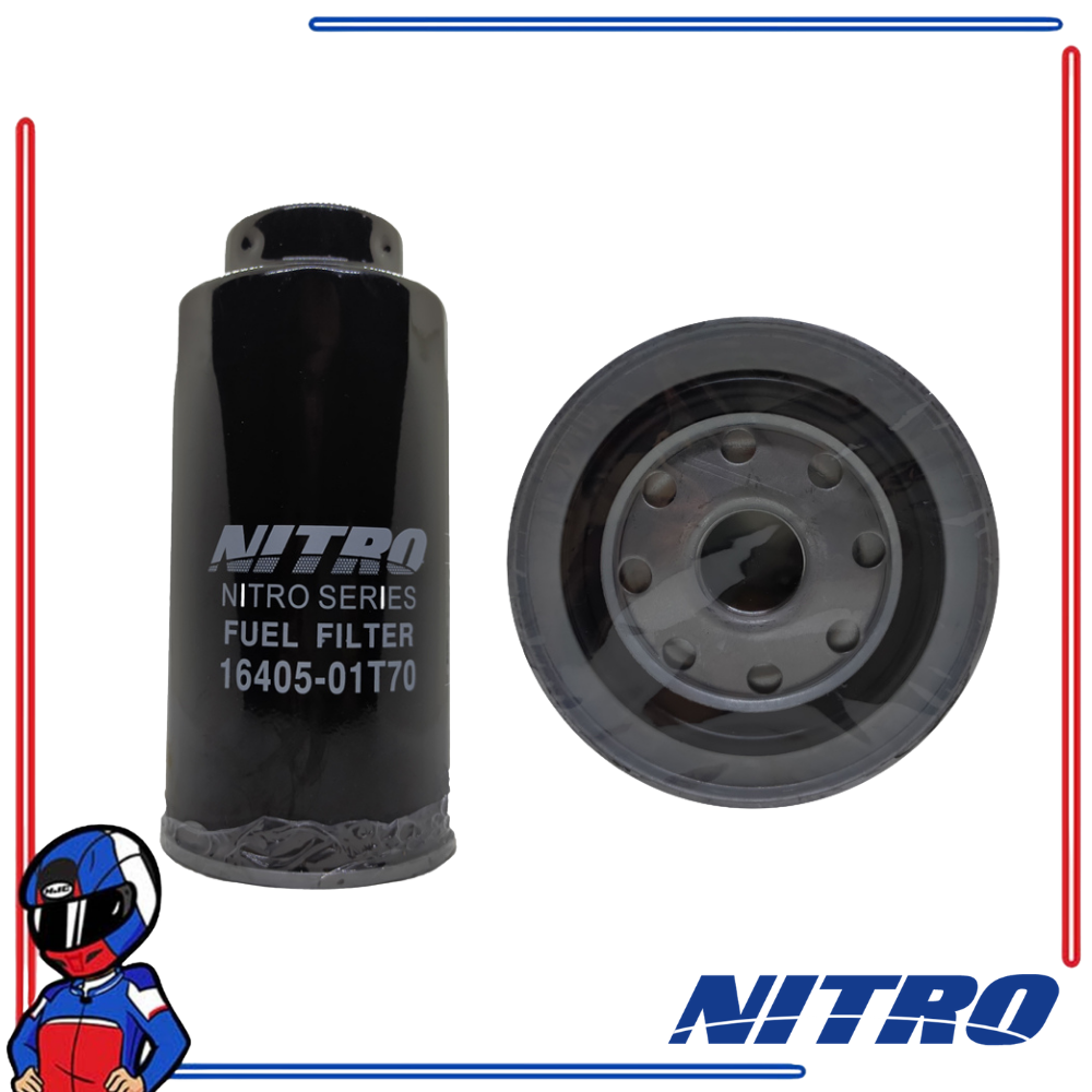 Nitro Fuel Filter Nissan Frontier 2000-2008; Navara NP300 ; Urvan NV350 Escapade TD27 Primary (FC-235)