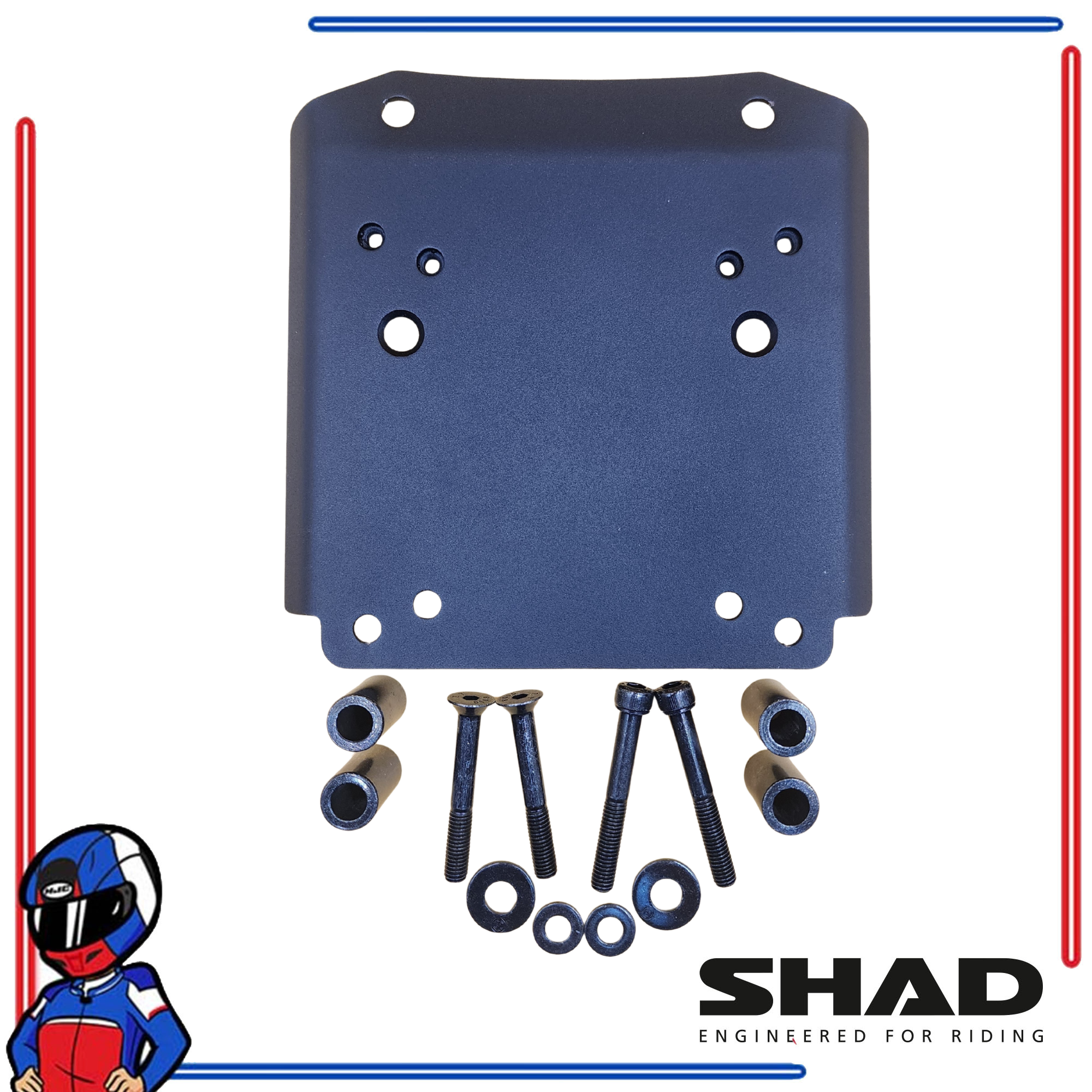 SHAD Motorcycle Bracket Honda PCX 150; 160 2010-2025