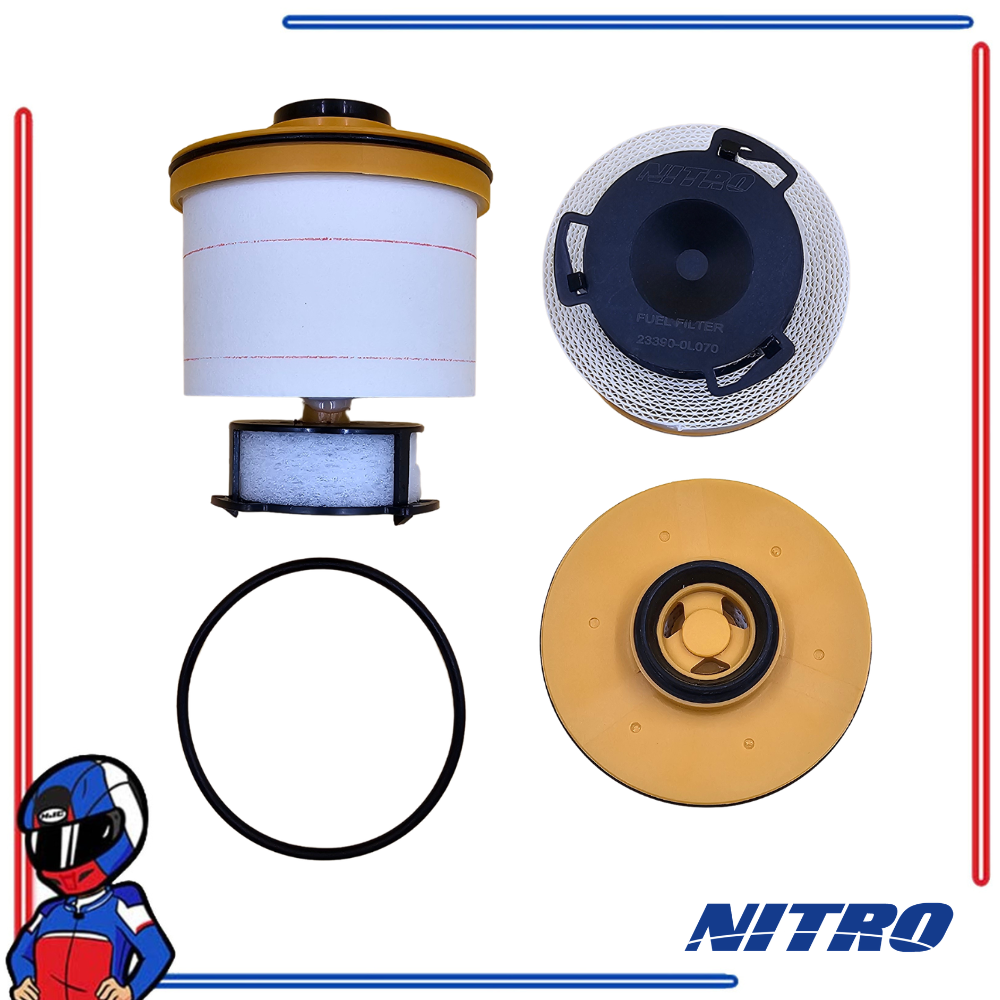 Nitro Fuel Filter Toyota Fortuner, Innova, Hilux 2016-2019 Diesel
