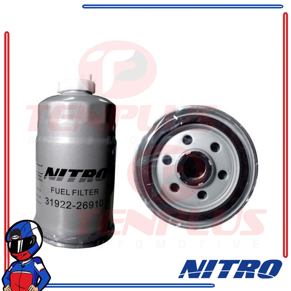 Nitro Fuel Filter Hyundai Starex CRDi 2002-2006; Sorento 2003-2006; Getz Diesel