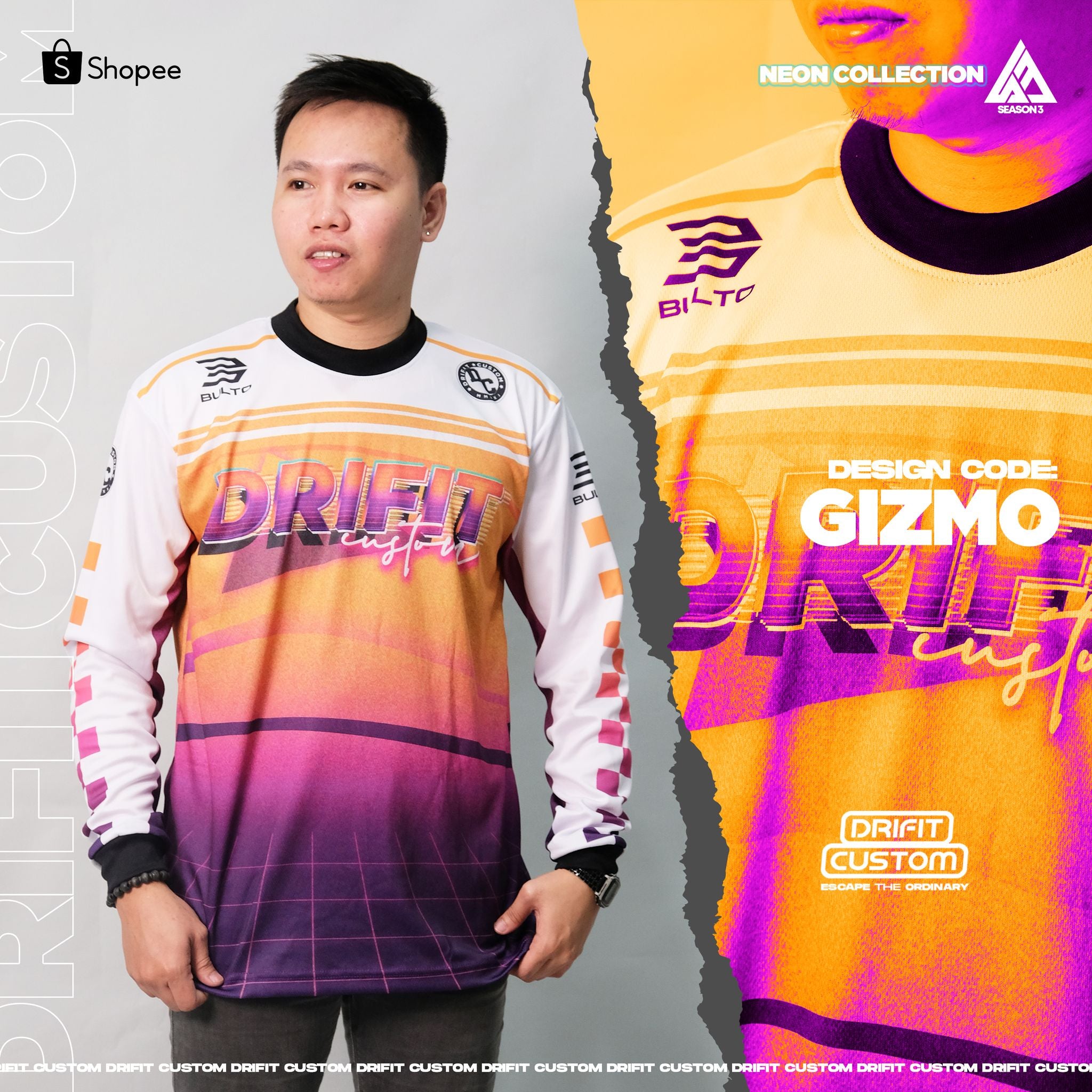 DRIFIT Custom Moto Jersey GIZMO
