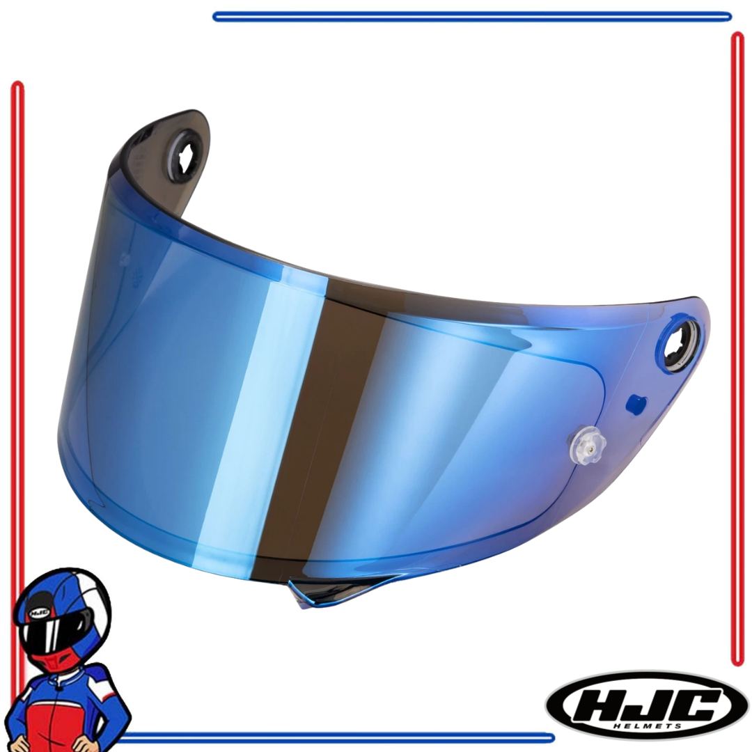 HJC Helmets Face Shield Lens for RPHA 1 Clear Smoke; Dark Smoke; Iridium Gold; Blue; Silver; Fire Red