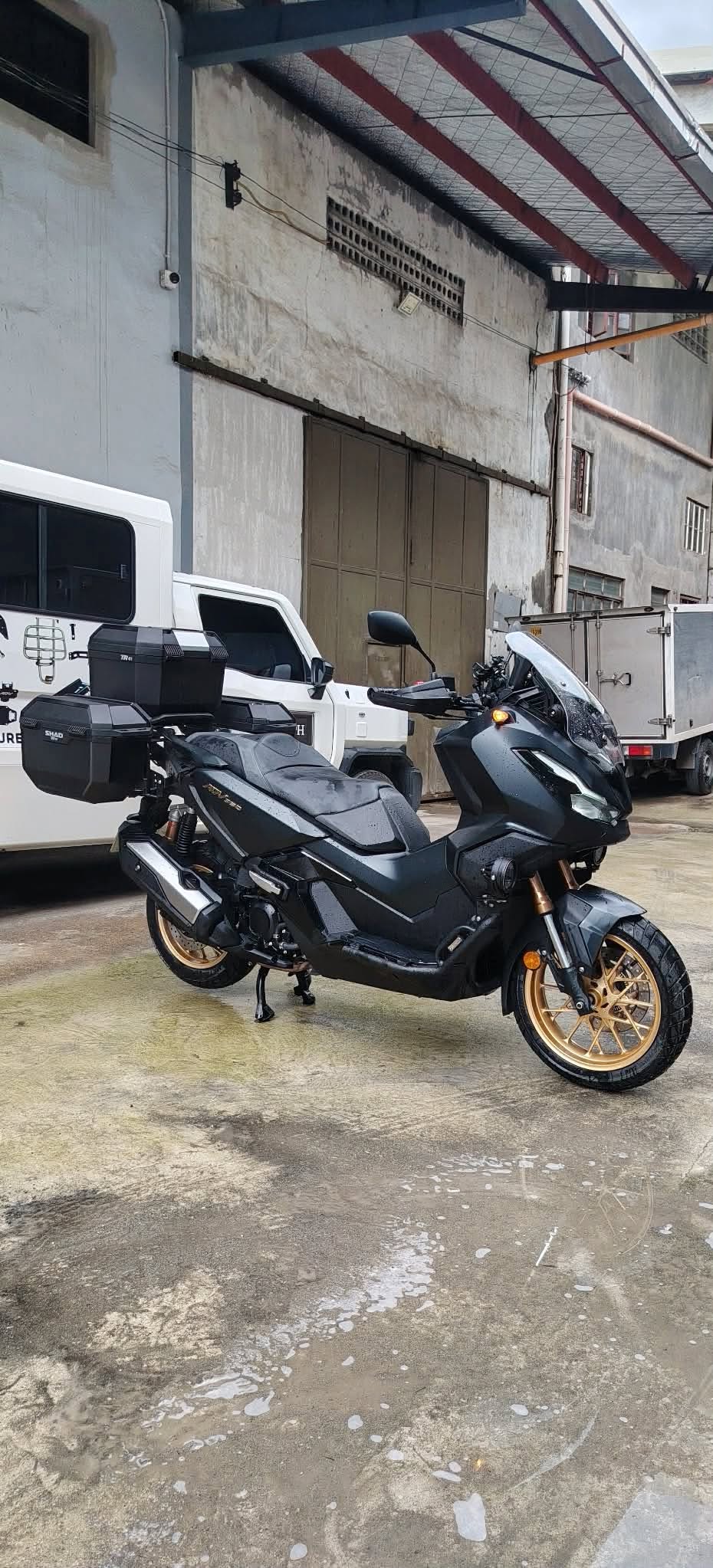 K3 P3 Side Case Bracket Honda ADV 350