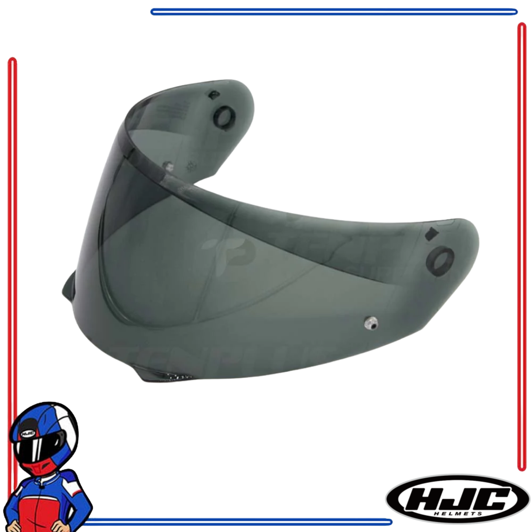 HJC Helmets Face Shield Lens for C80 Dark Smoke; Clear; Iridium Blue; Gold; Silver