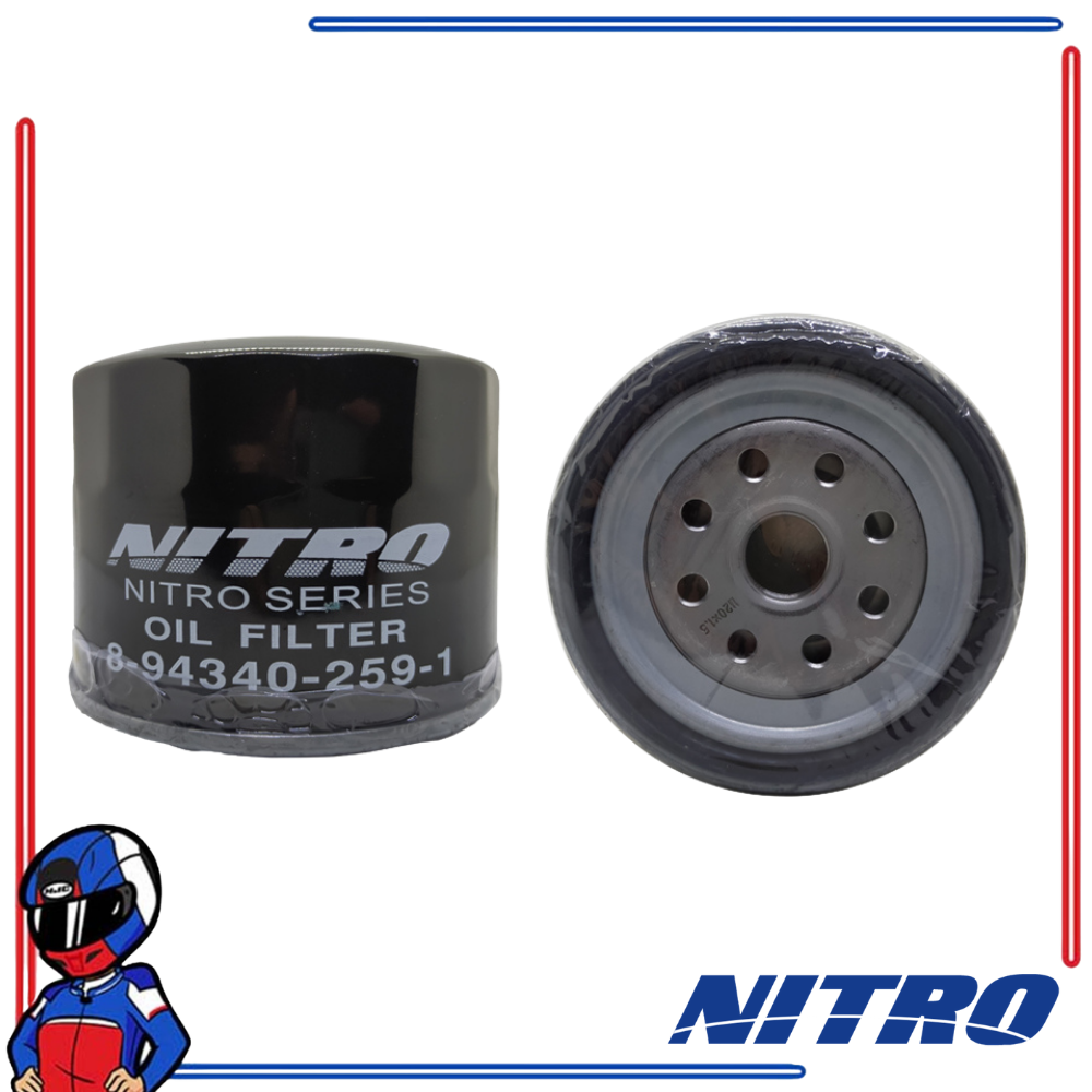 Nitro Oil Filter Isuzu NKR 4BC1, 4BE1, 4BG1, 4BD1, 6BG1, 4BA1, Mazda R2/RF (C-506)