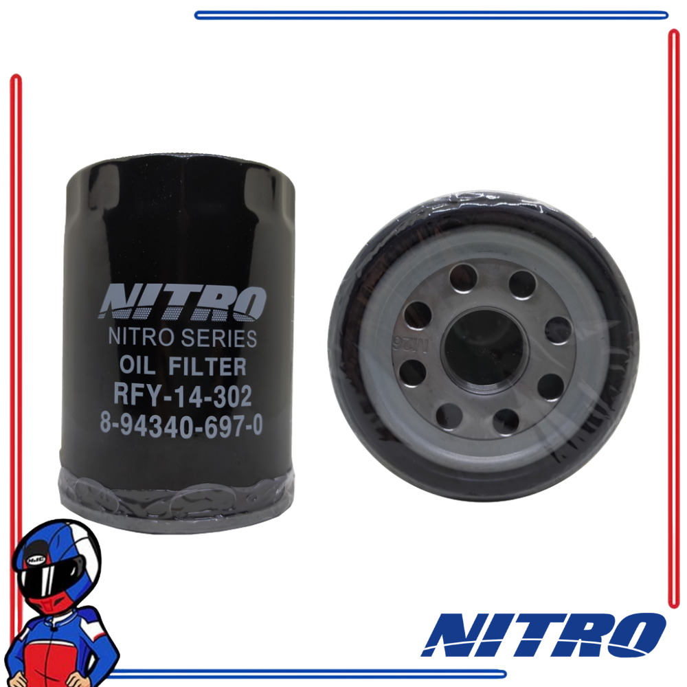 Nitro Oil Filter Isuzu Trooper 4JB1/4JG2 (C-412)
