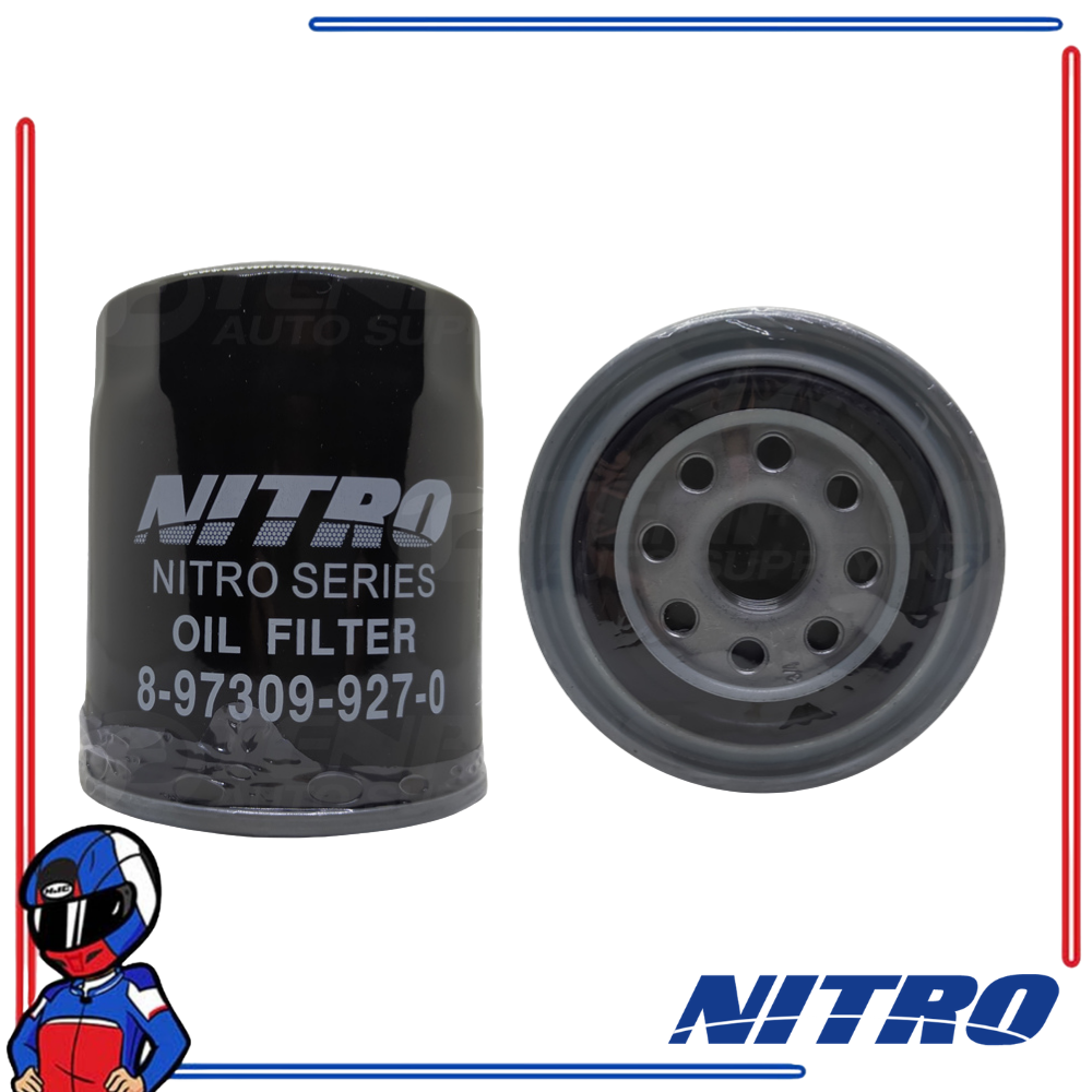 Nitro Oil Filter Isuzu D-Max 2003-2007; Crosswind 2008-2012 4JA1/4JH1 (C-527)