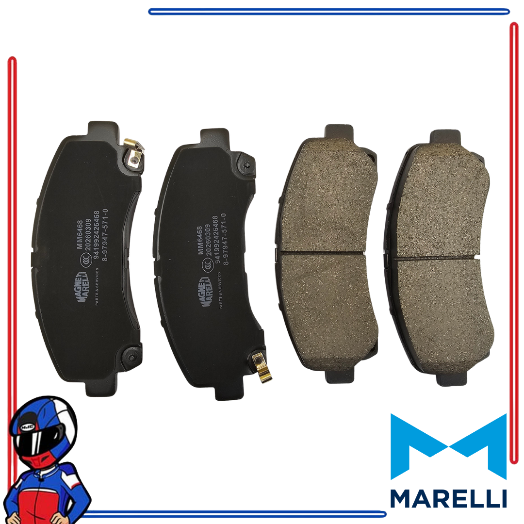 MARELLI Brake Pad DMAX; Alterra, MUX 2007-2021, Colorado 2013-2017 Front