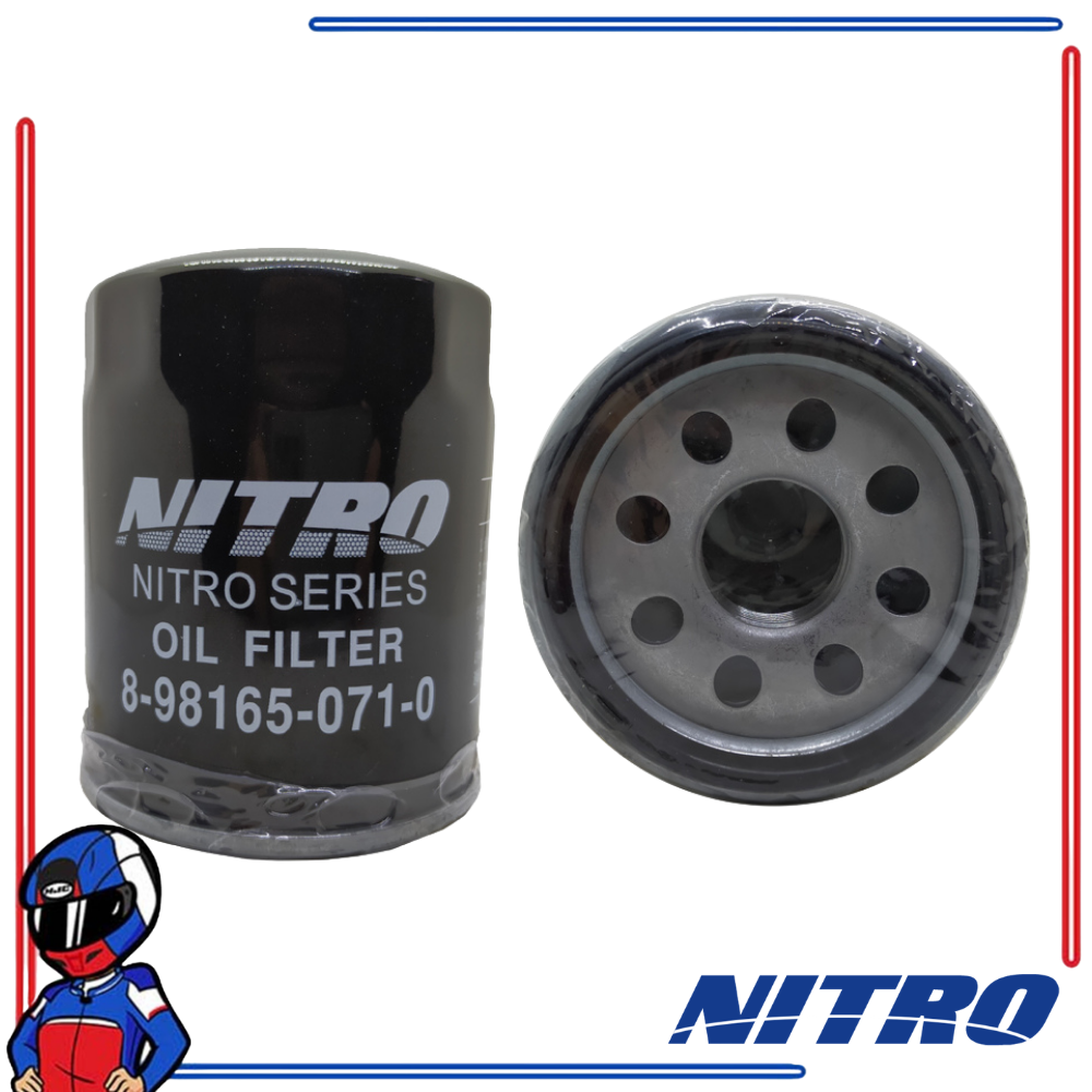 Nitro Oil Filter Isuzu D-Max 2013-2017; MU-X 2013-2017; Pickup TFR 4JJ1 (C-529)