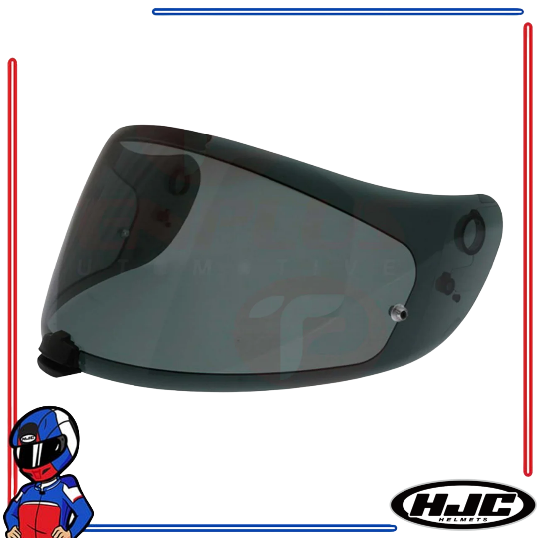 HJC Helmets Face Shield Lens for C70; IS-17 Clear; Dark Smoke; Smoke; Light Smoke; Iridium Gold; Blue; Silver