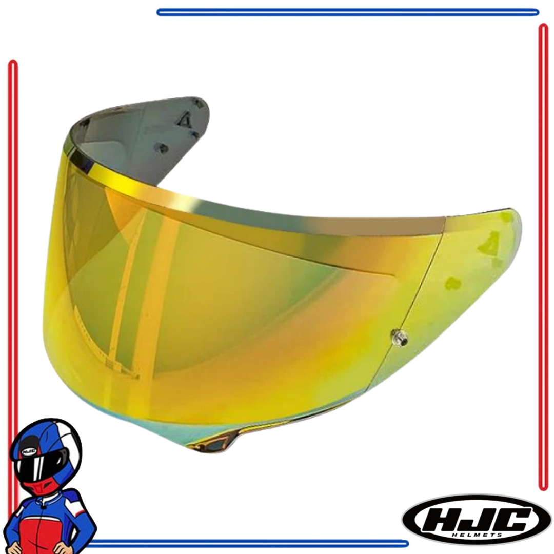 HJC Helmets Face Shield Lens for i71 F71 i11 Clear; Smoke; Dark Smoke; Iridium Silver; Iridium Blue; Iridium Gold; Iridium Fire Red
