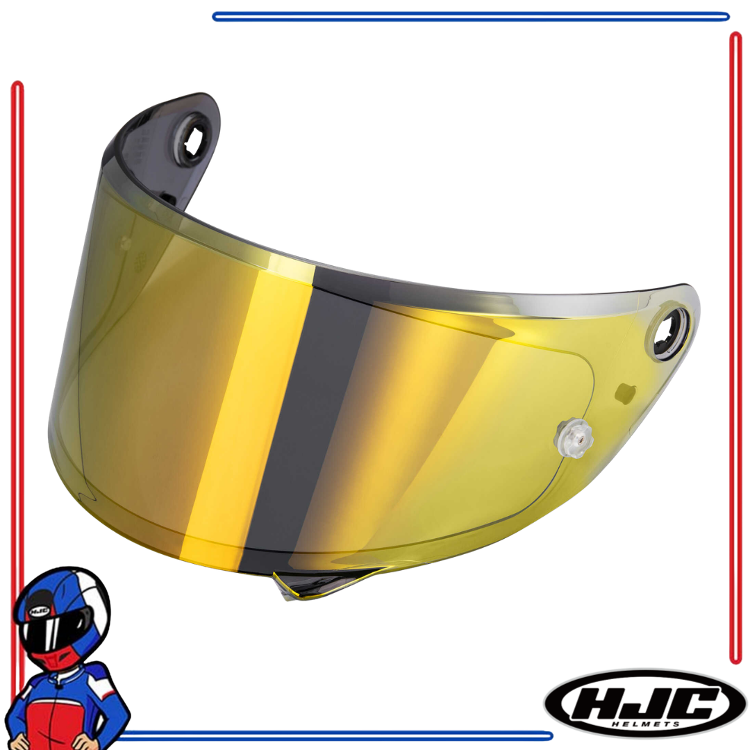 HJC Helmets Face Shield Lens for RPHA 1 Clear Smoke; Dark Smoke; Iridium Gold; Blue; Silver; Fire Red