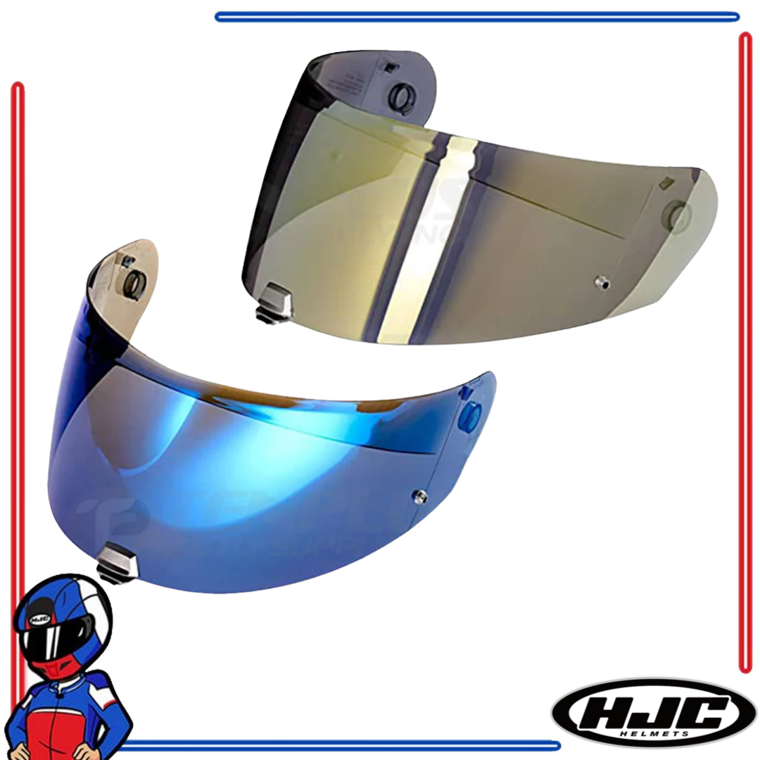 HJC Helmets Face Shield Lens for RPHA 90 Dark Smoke; Smoke; Clear; Iridium Gold; Silver; Blue