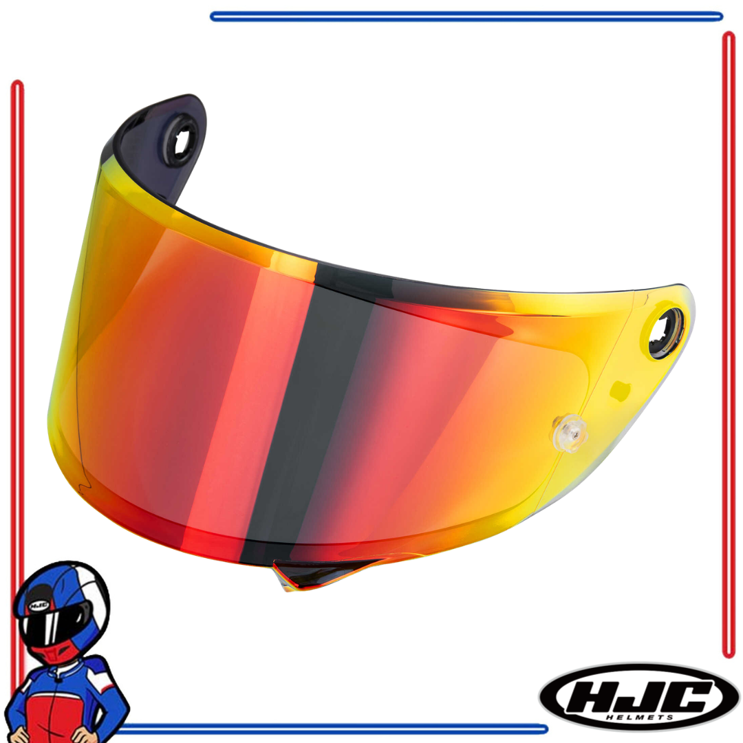 HJC Helmets Face Shield Lens for RPHA 1 Clear Smoke; Dark Smoke; Iridium Gold; Blue; Silver; Fire Red