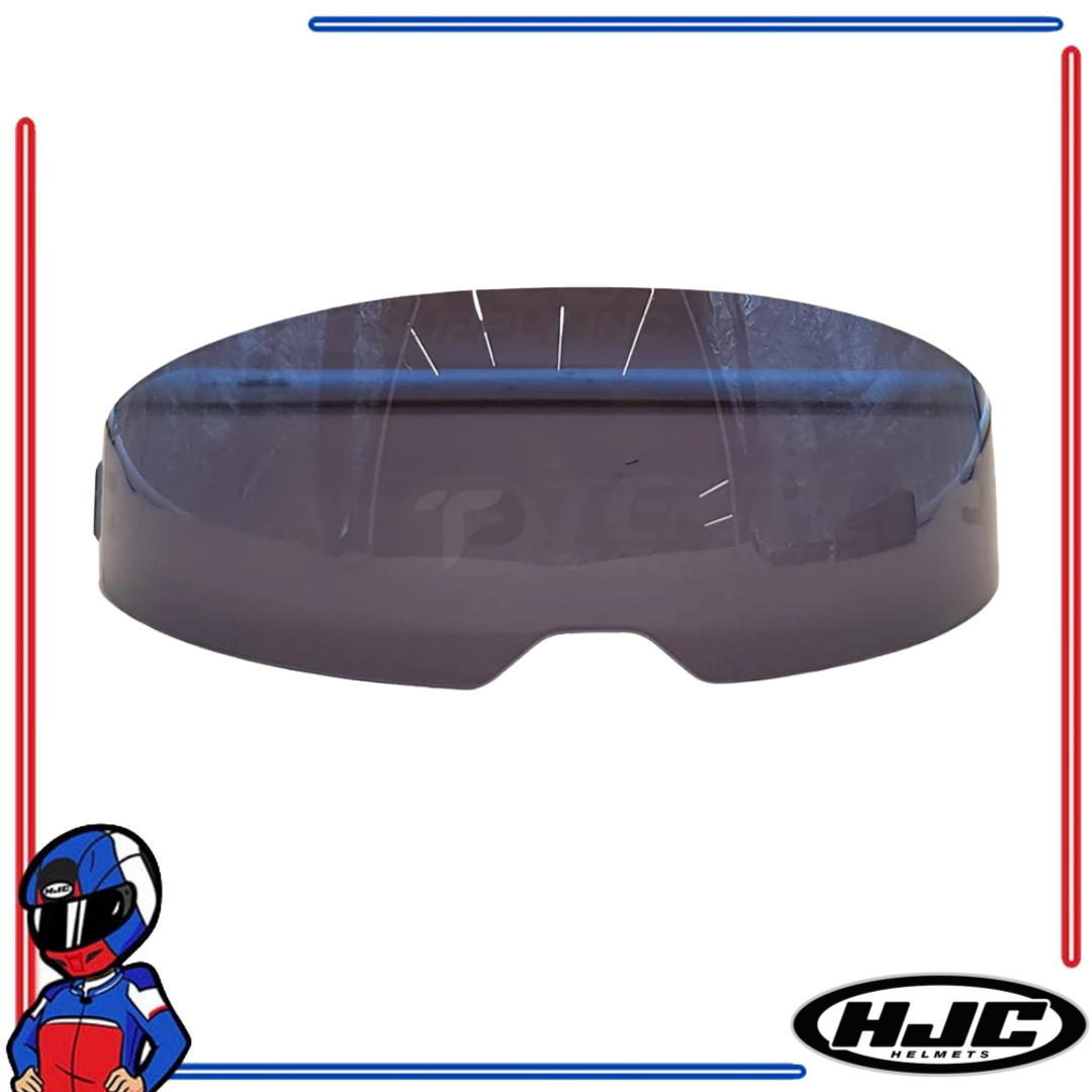 HJC Helmets Sun Visor for I70; RPHA 90 Dark Smoke, Black Dark Smoke