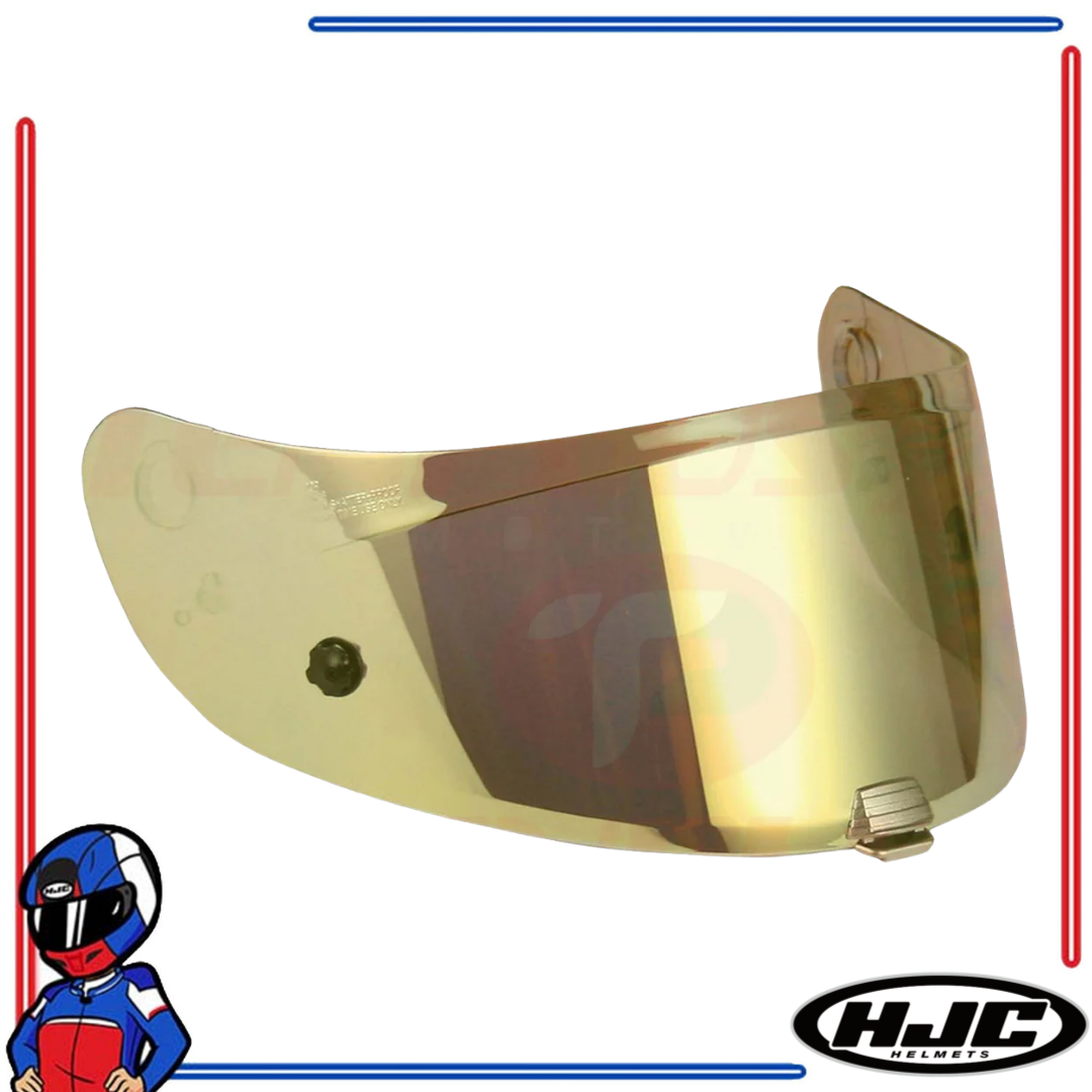 HJC Helmets Face Shield Lens for C70; IS-17 Clear; Dark Smoke; Smoke; Light Smoke; Iridium Gold; Blue; Silver