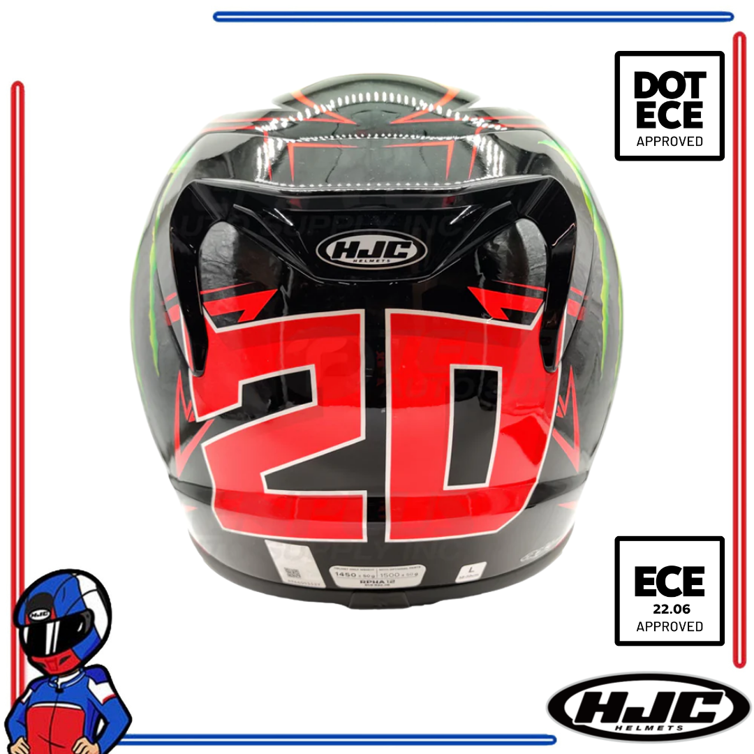 HJC Helmets RPHA 12 Quartararo MC1
