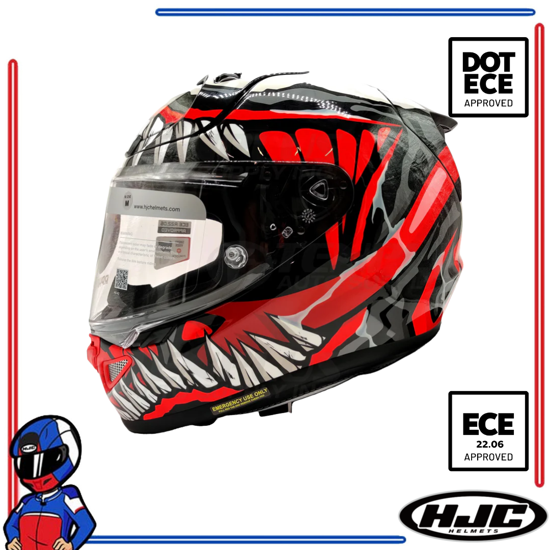 HJC Helmets RPHA 12 Maximized Venom MC1SF
