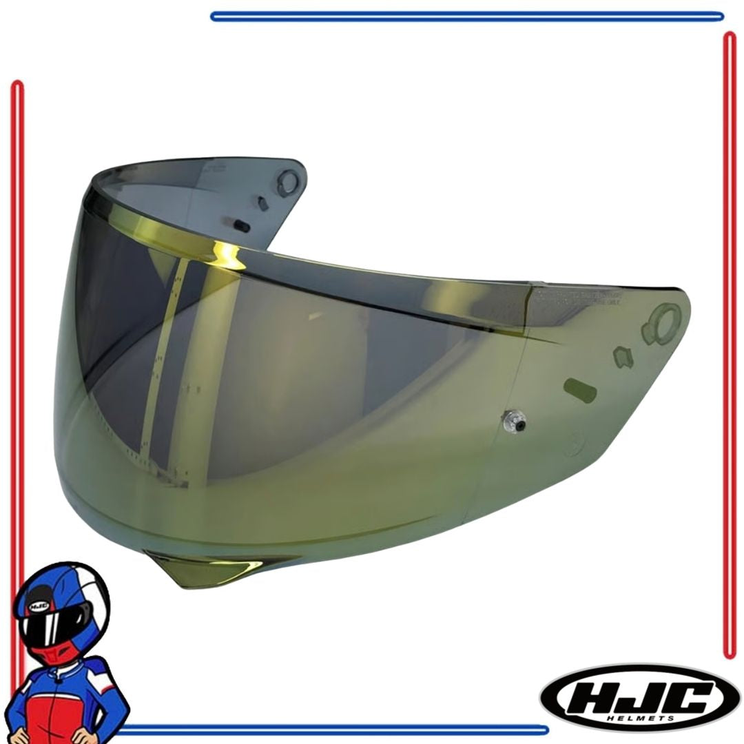 HJC Helmet Face Shield Lens for RPHA 91 Clear, Smoke, Dark Smoke, Iridium Gold, Iridium Silver, Iridium Blue, Iridium Fire Red