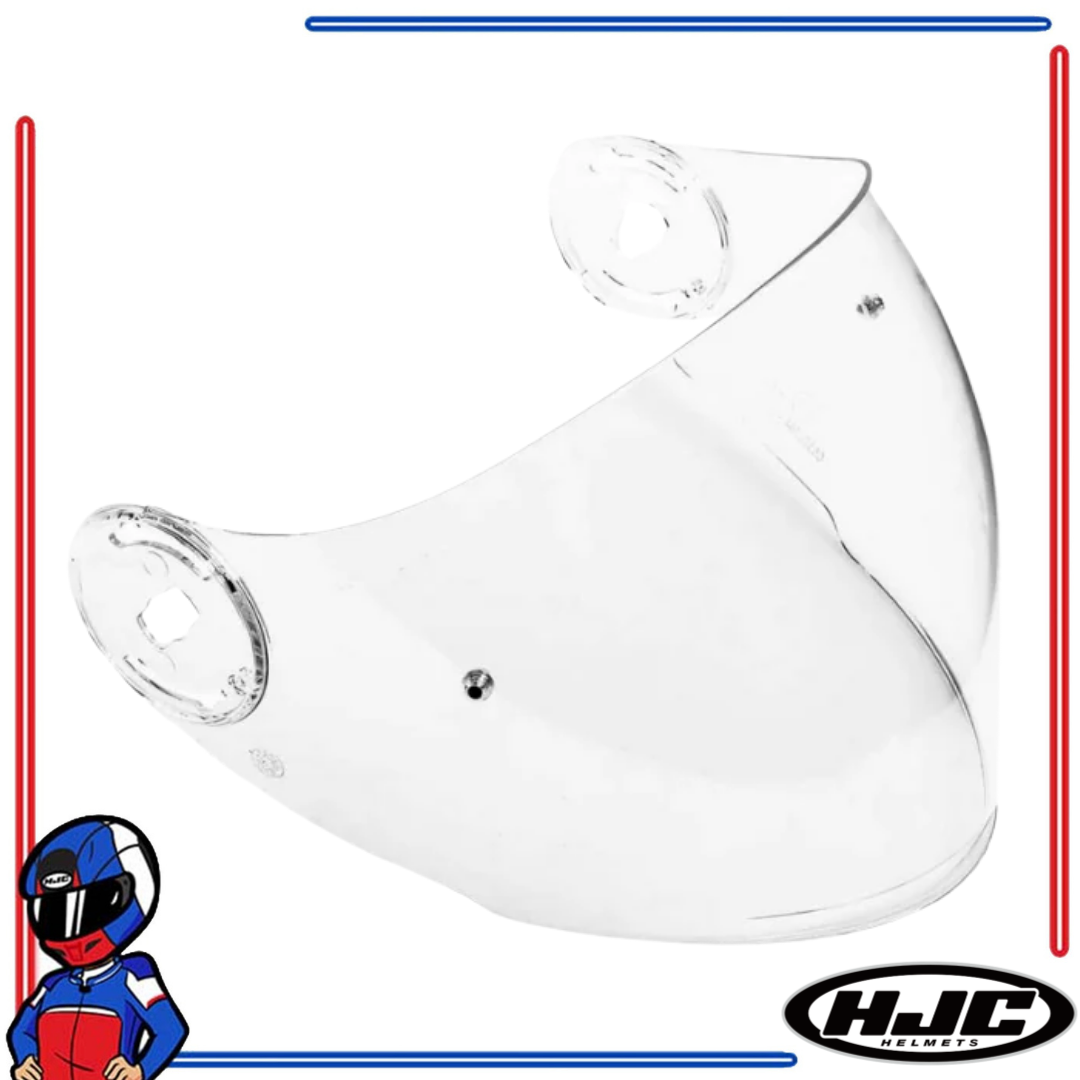 HJC Helmet Face Shield Lens for i40 i40N Clear; Dark Smoke; Iridium Blue; Gold; Silver