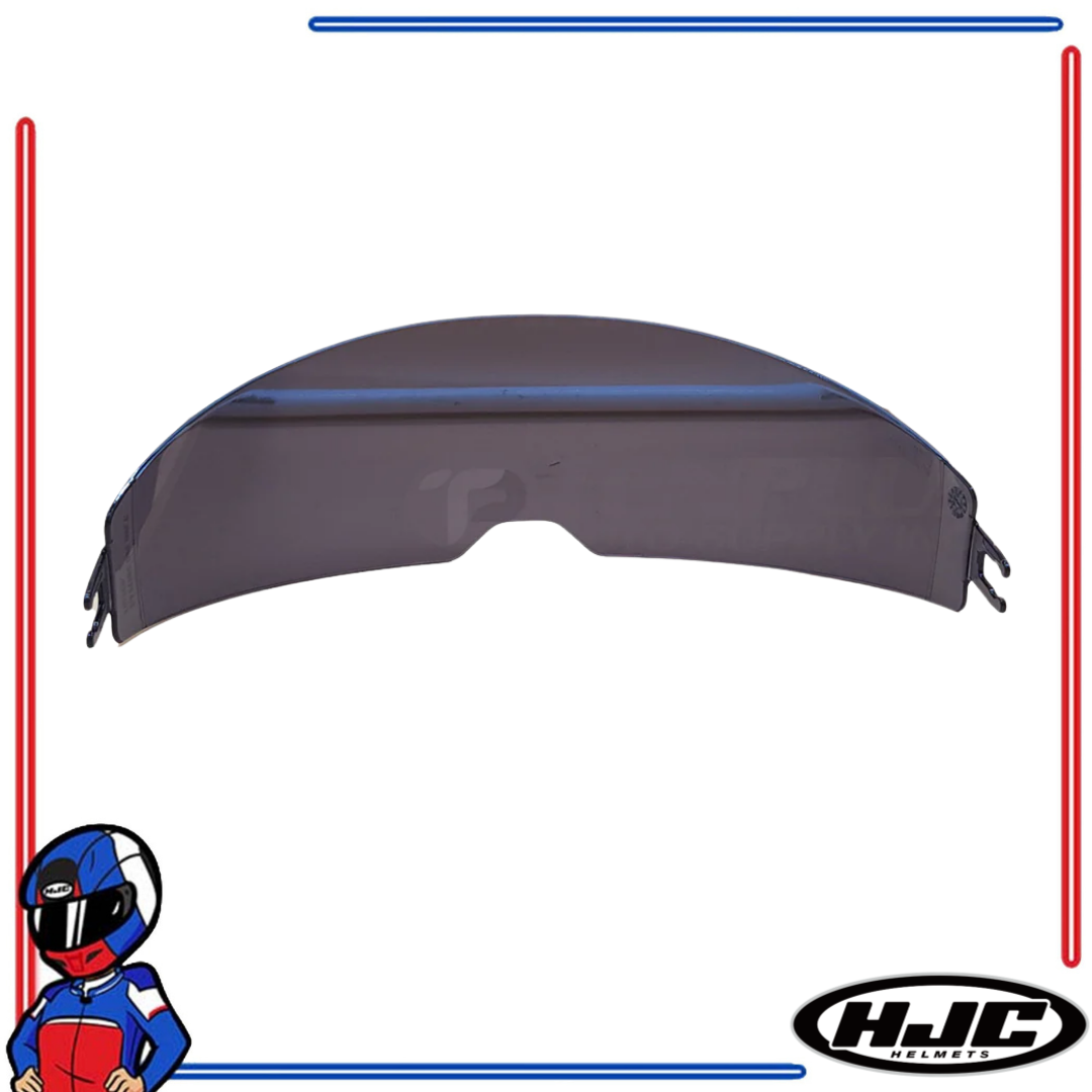 HJC Helmets Sun Visor for I70; RPHA 90 Dark Smoke, Black Dark Smoke