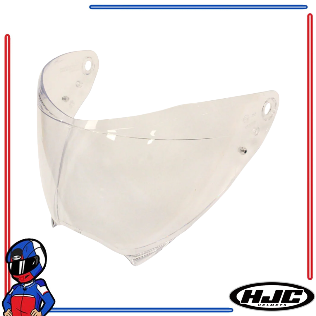 HJC Helmets Face Shield Lens for F70 Dark Smoke; Smoke; Iridum Gold; Silver; Blue; Fire Red