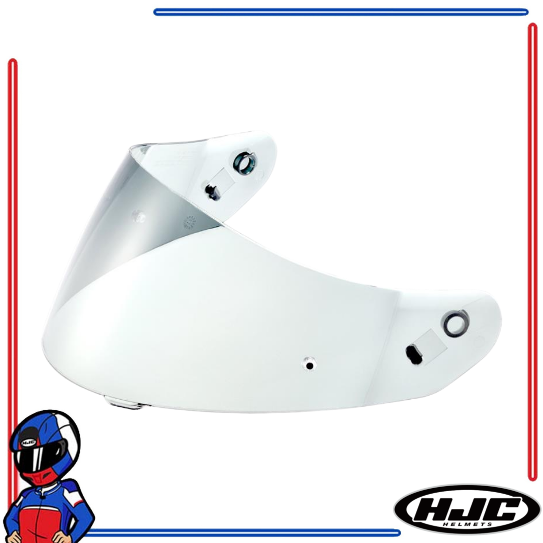 HJC Helmets Face Shield Lens for C91 Dark Smoke; Silver; Clear