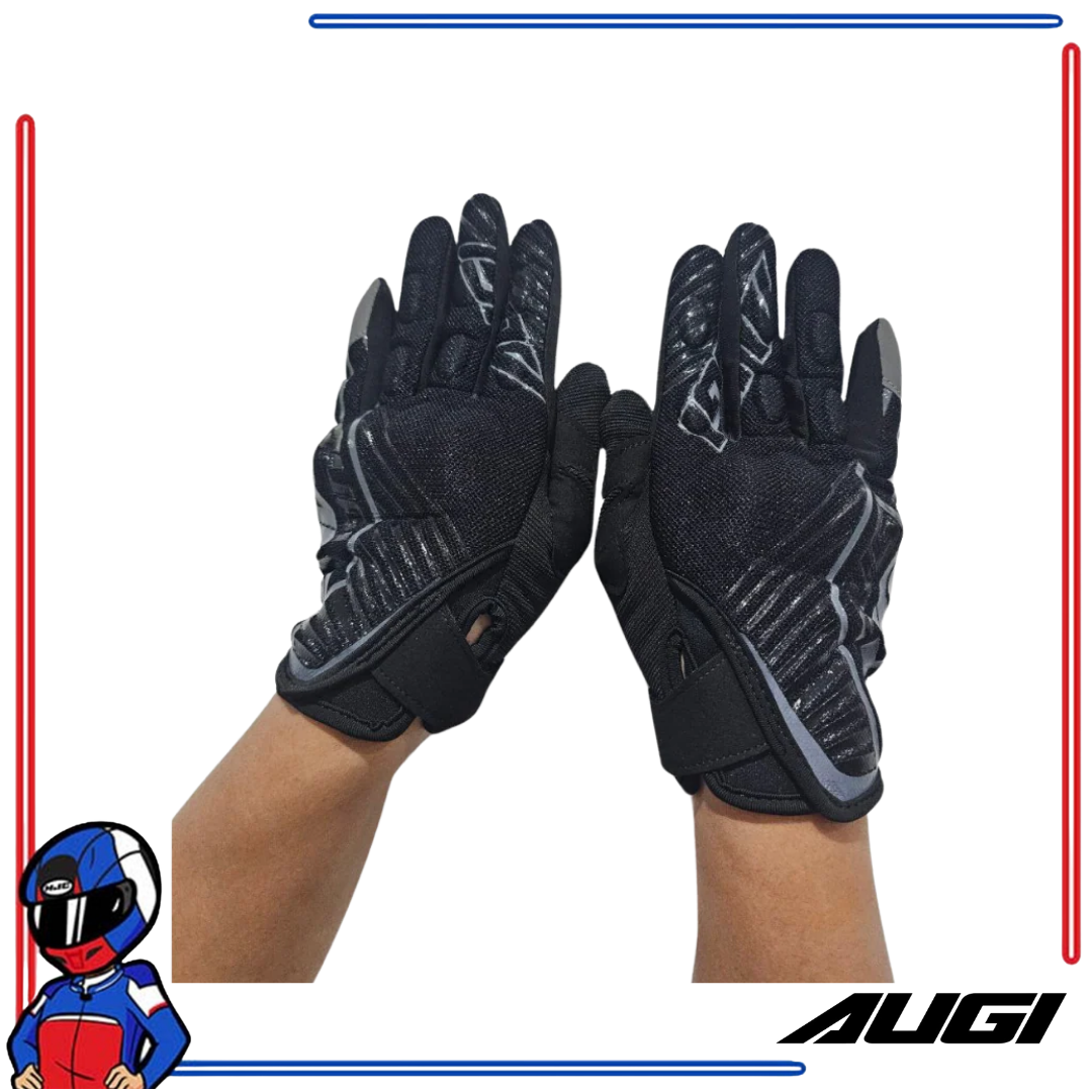 AUGI Riding Gloves AMG03 Black