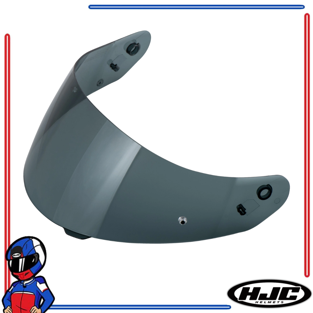 HJC Helmets Face Shield Lens for C91 Dark Smoke; Silver; Clear