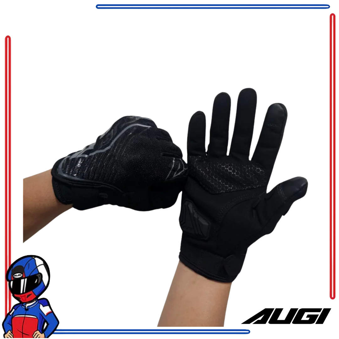 AUGI Riding Gloves AMG03 Black