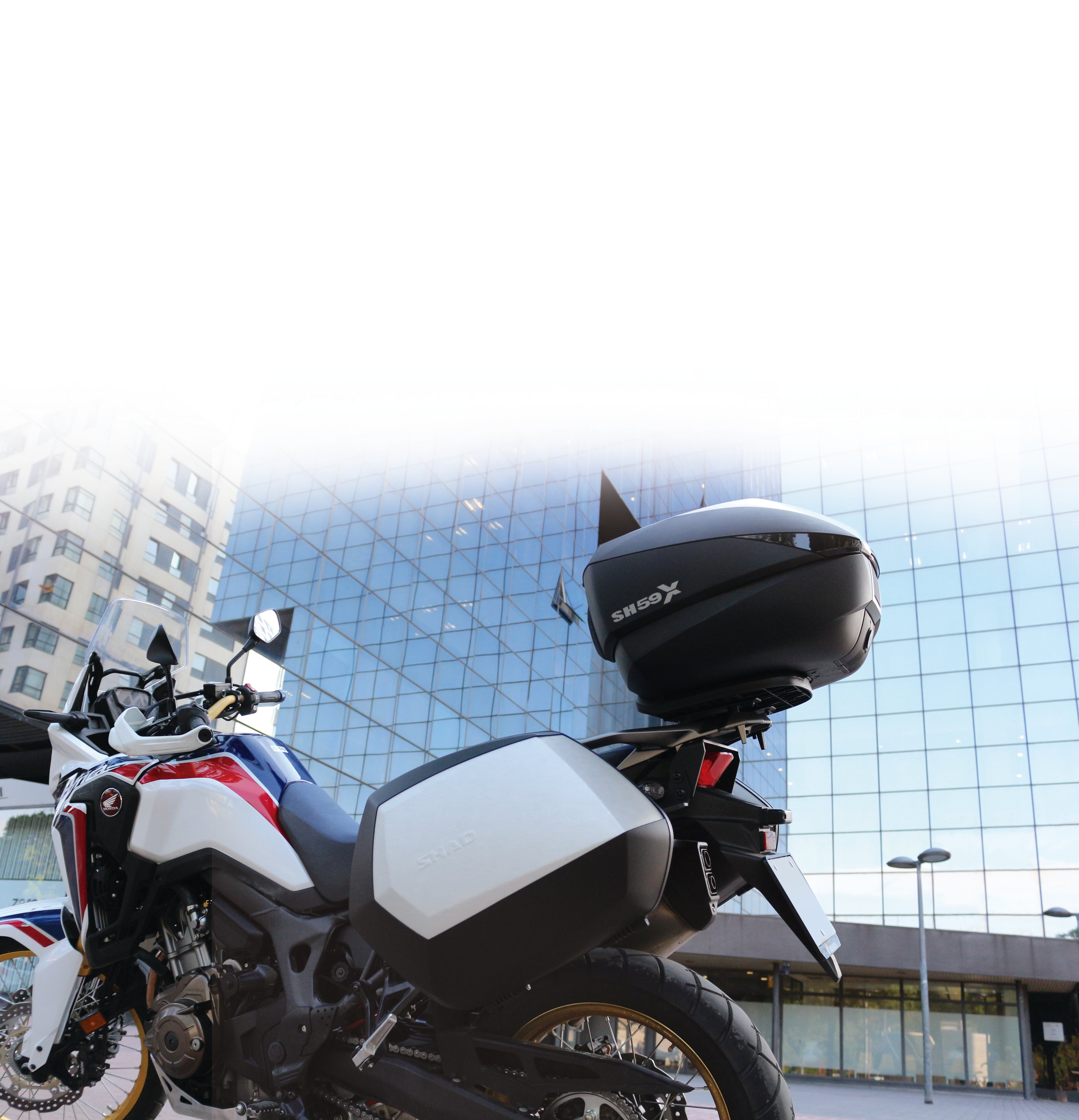 SHAD Motorcycle Box SH59X Black Aluminum