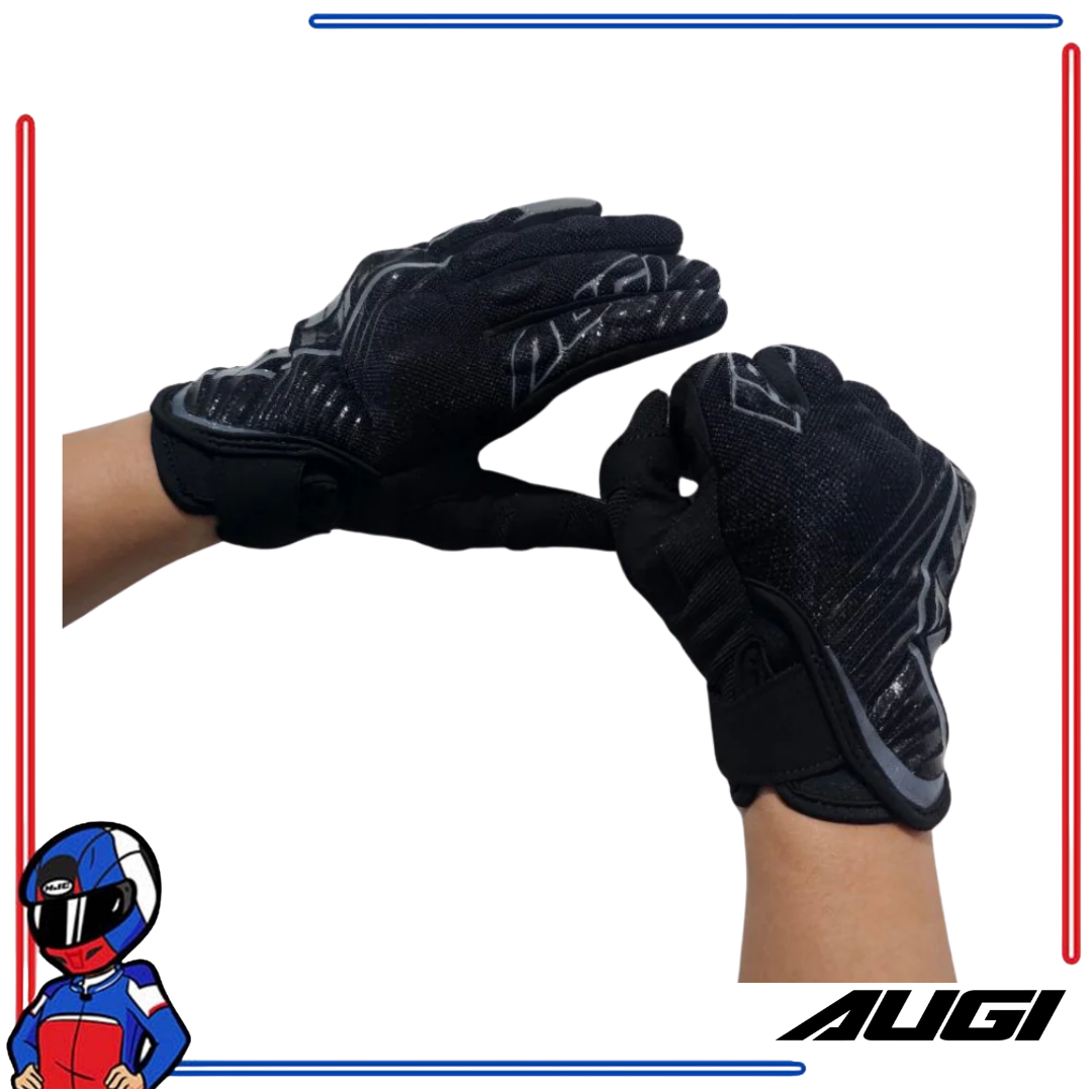 AUGI Riding Gloves AMG03 Black