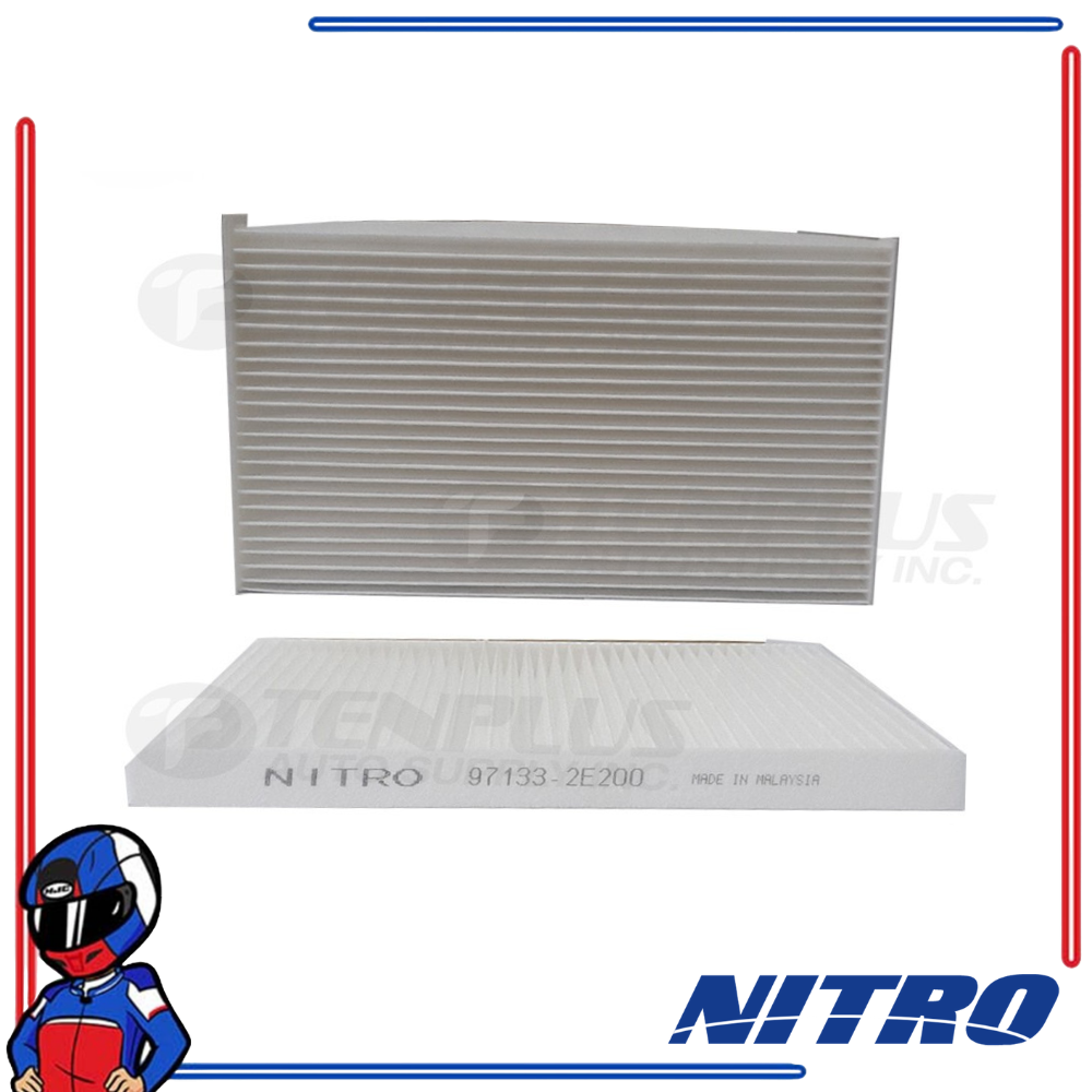 Nitro Cabin Filter Hyundai Tucson 2009-2015; Accent 1.4 2012-2021; i20 2014-2021