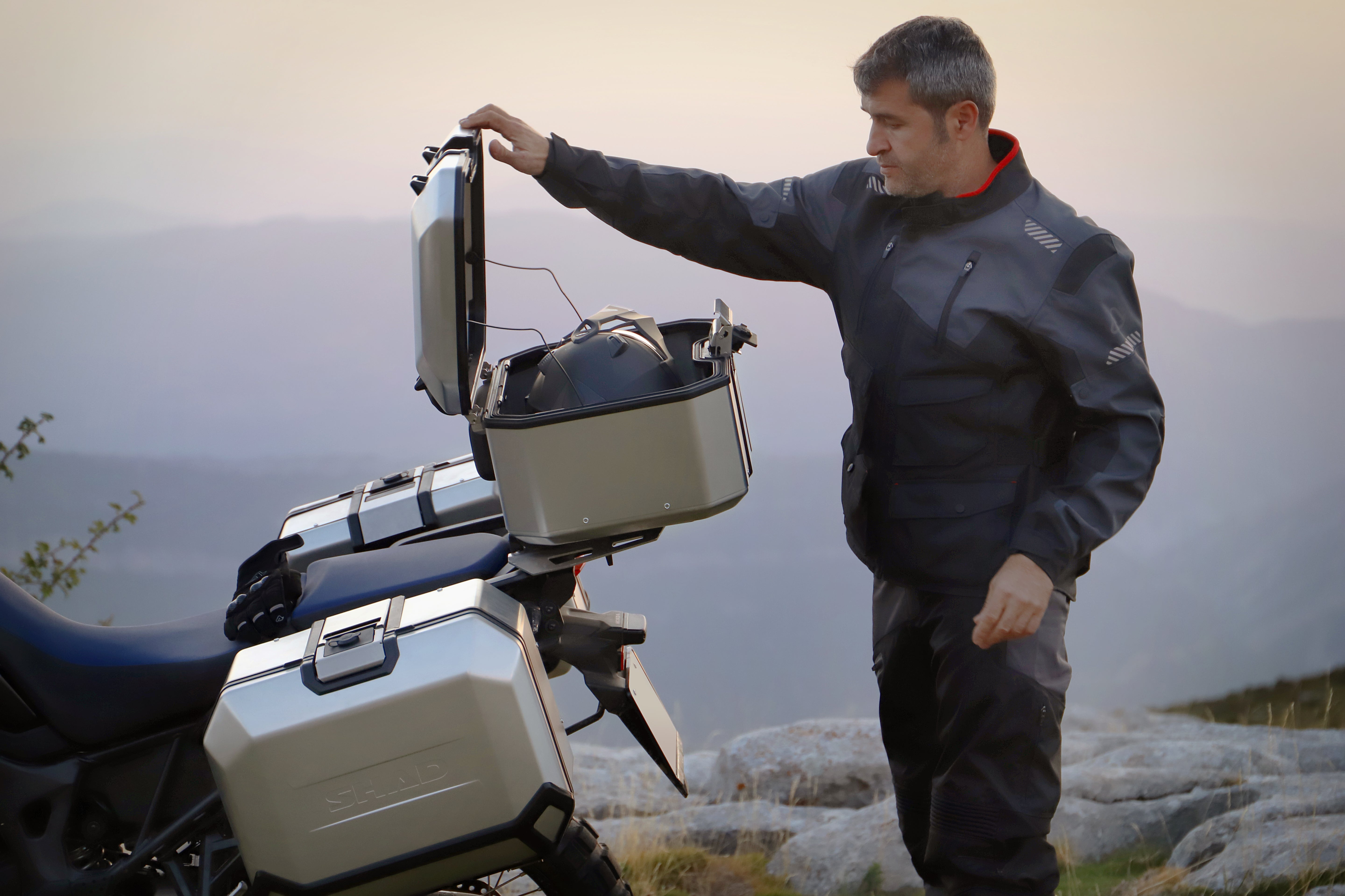 SHAD Motorcycle Terra Top Case TR37 Aluminum