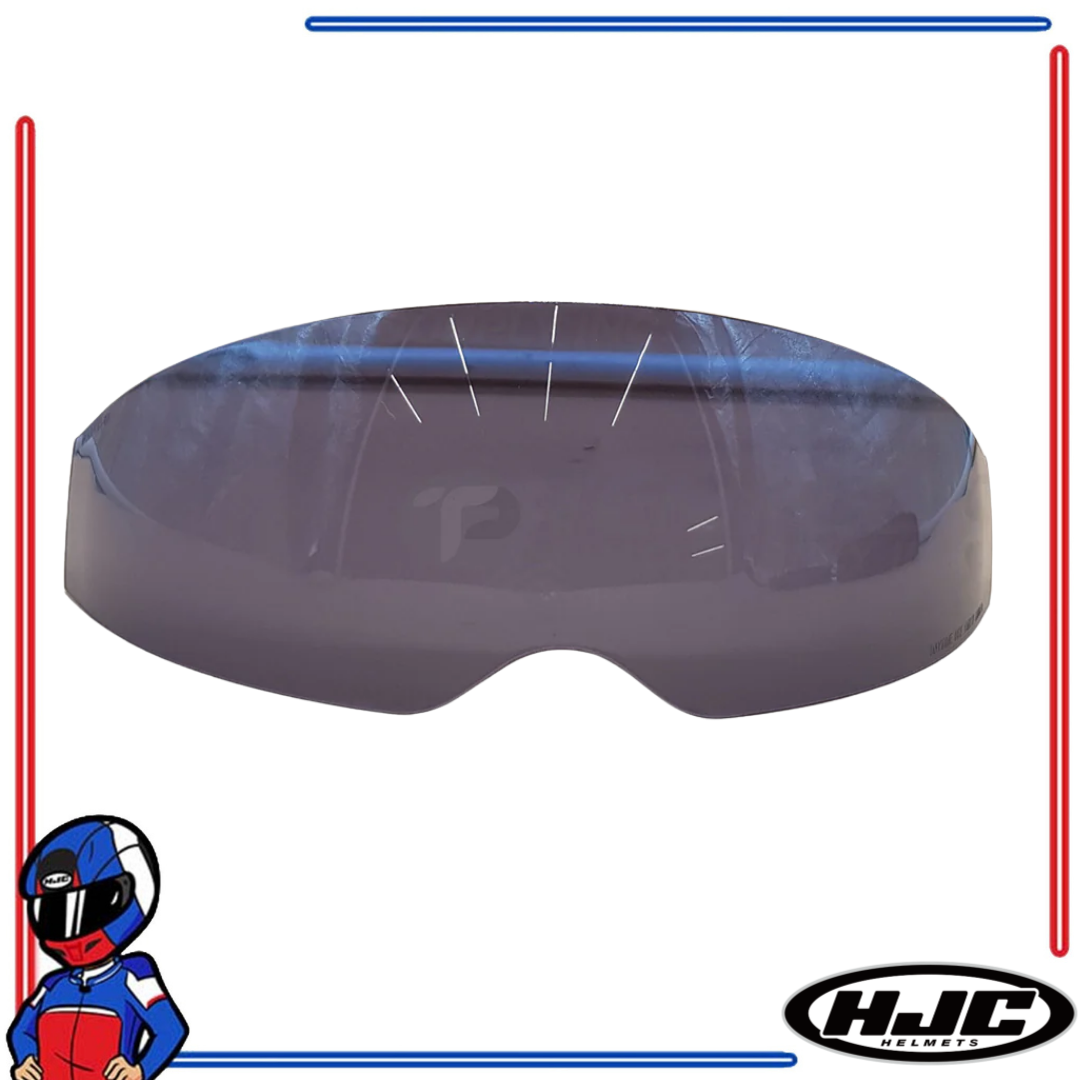 HJC Helmets Sun Visor for C80 Black Dark Smoke
