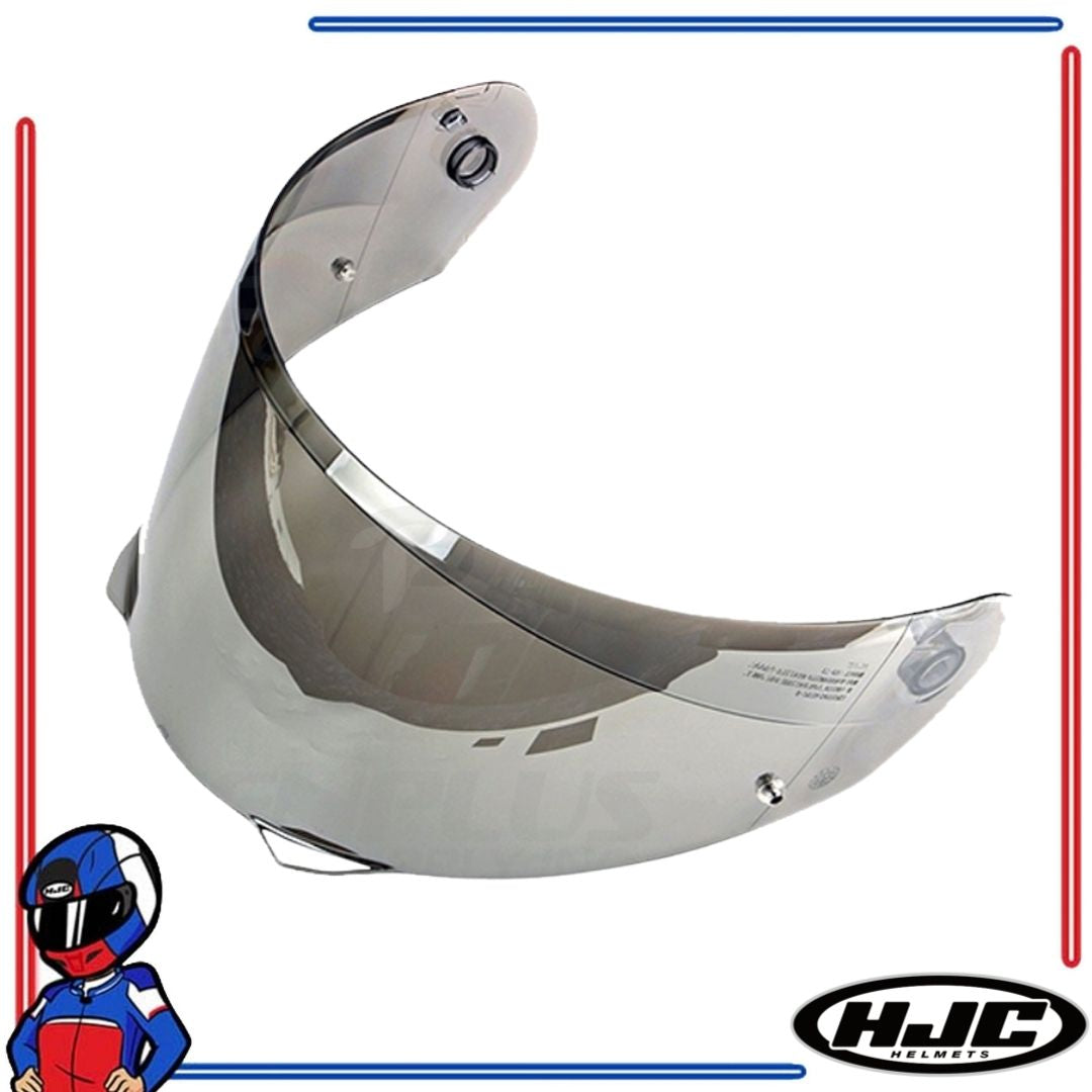 HJC Helmets Face Shield Lens for i90; i91 Clear; Dark Smoke; Smoke; Iridium Gold; Silver; Blue; Amber