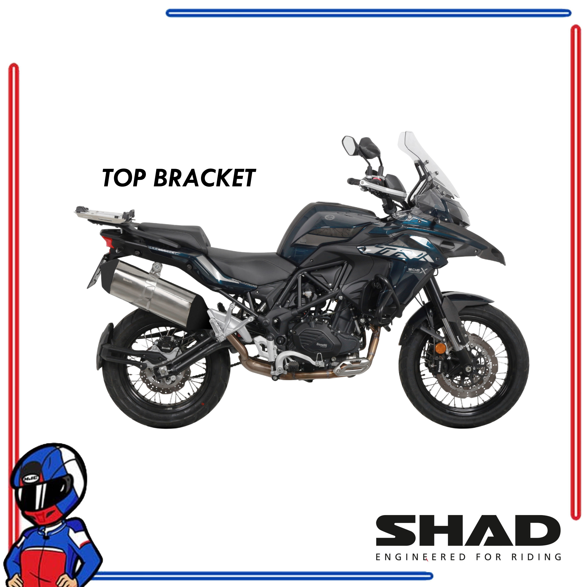 SHAD Motorcycle Bracket Benelli TRK 502 X 2020