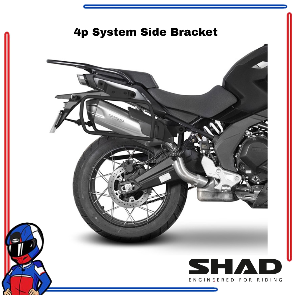 SHAD 4P System Side Bracket CF MOTO 700 MT; ADV 2025-2026
