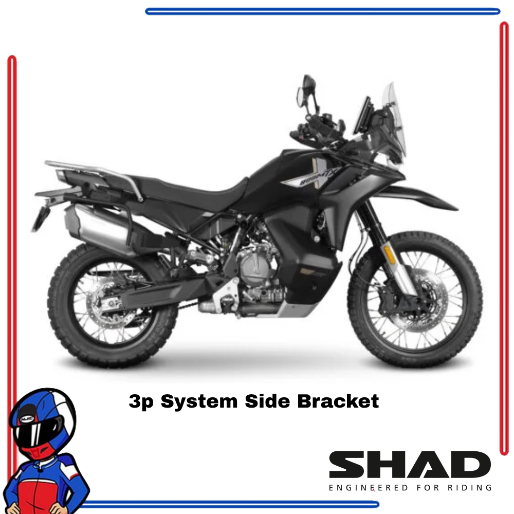 SHAD 3P System Side Bracket CF MOTO 800 MTX 2025-2026
