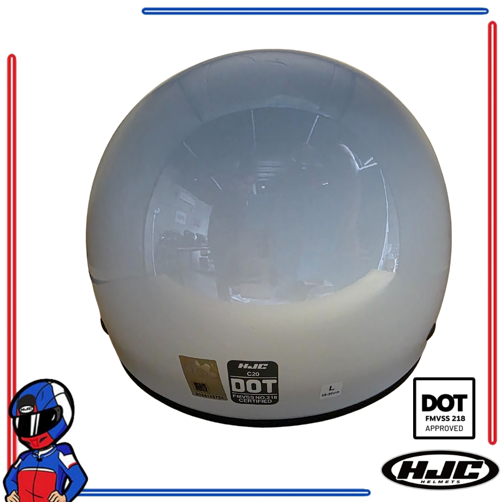 HJC Helmets C20 Pearl White