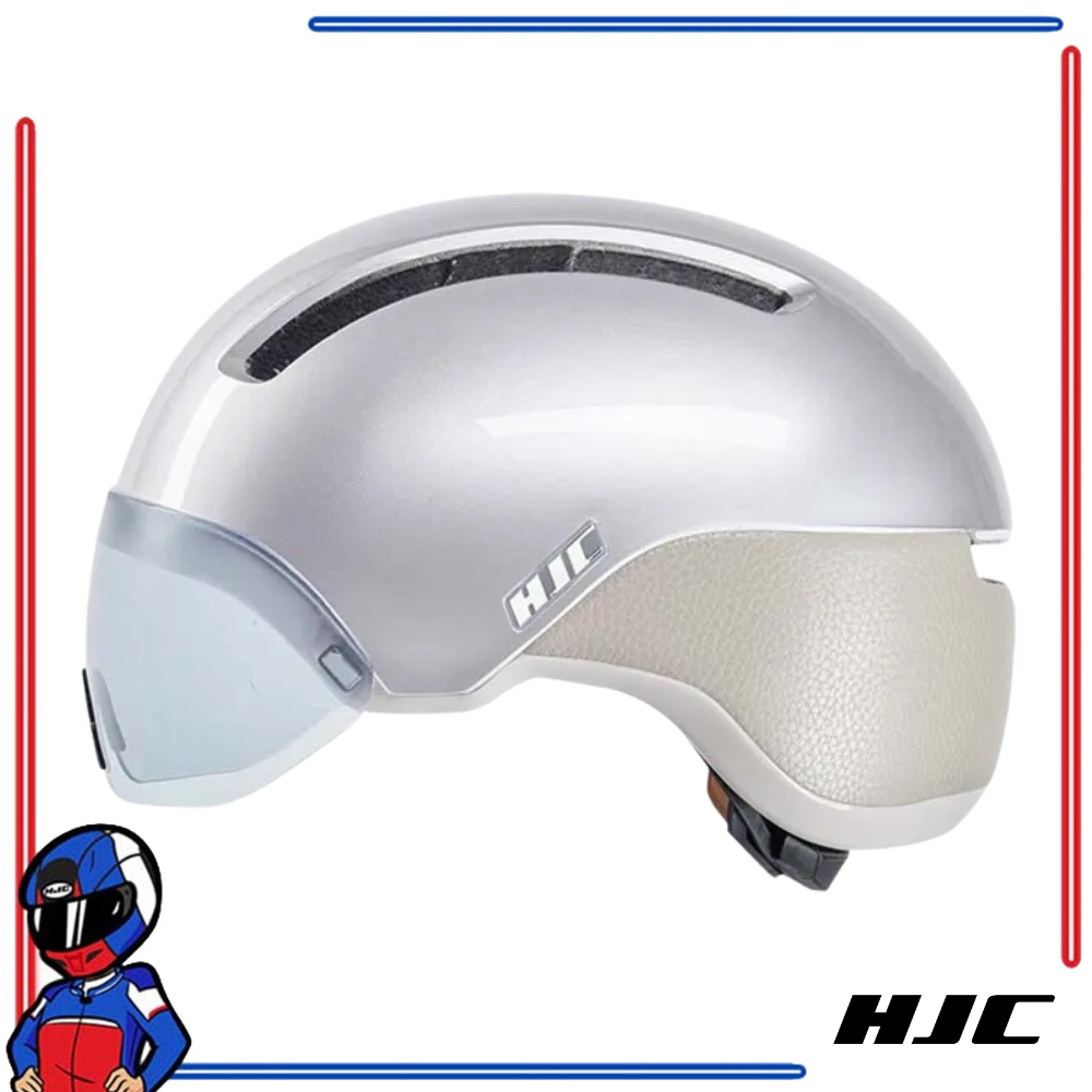 HJC Road Cycling Helmet Calido Plus Pearl Greyish Silver