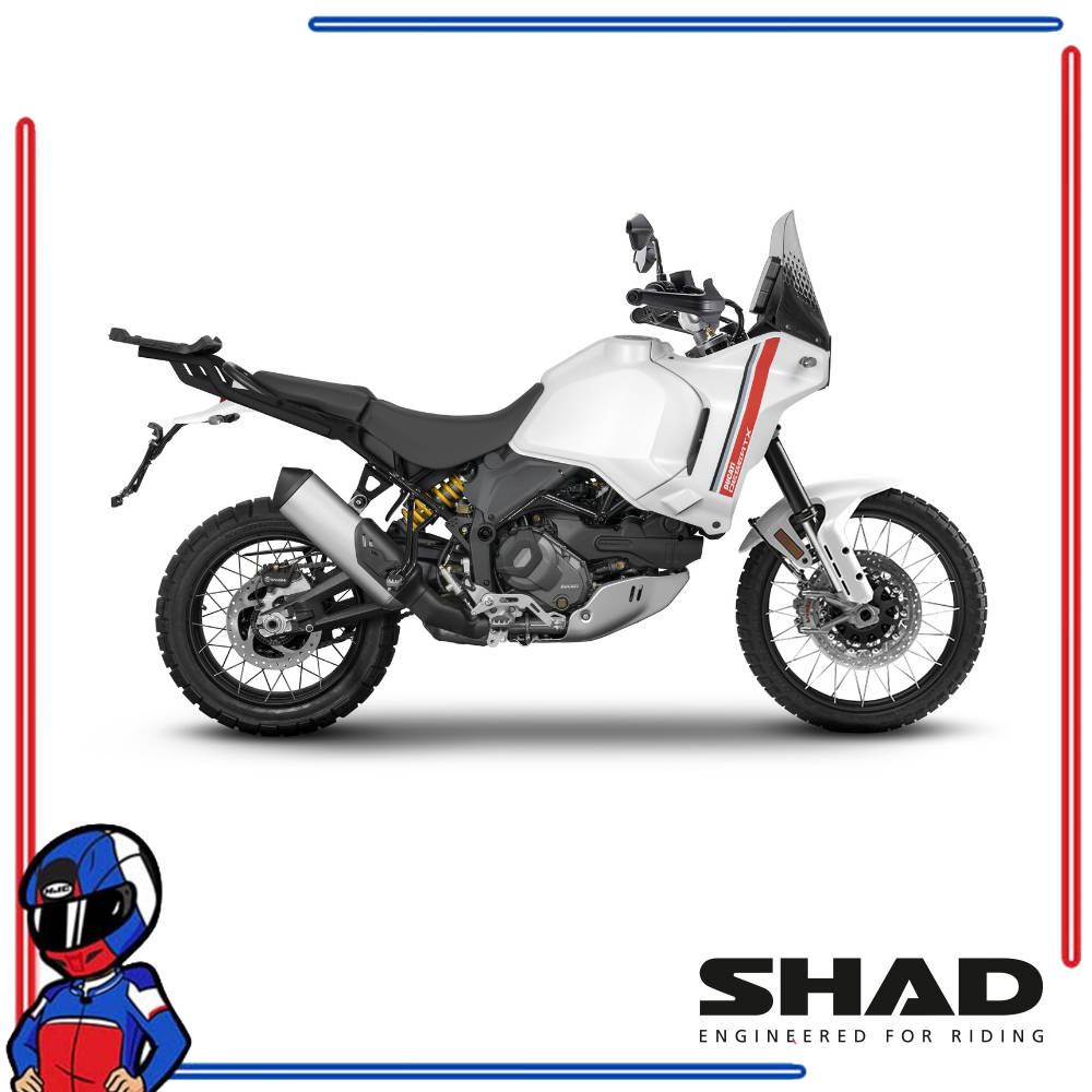 SHAD Motorcycle Box Bracket Ducati Desert X 937; Rally 2022-2025