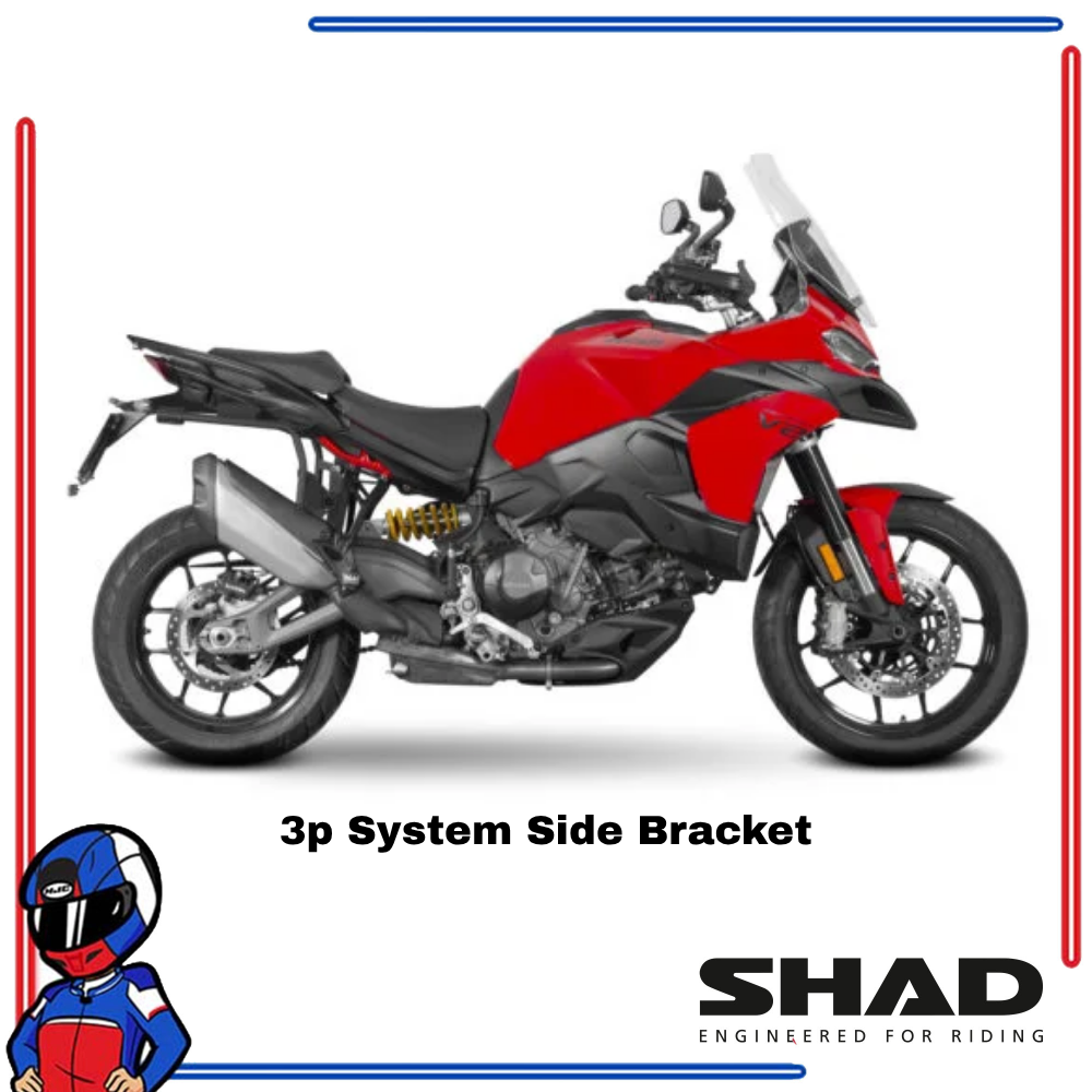 SHAD 3P System Side Bracket Ducati Multistrada V2 2025-2026