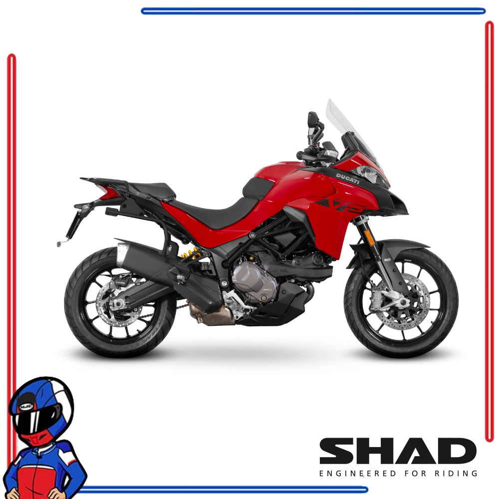 SHAD 3P System Side Bracket Ducati Multistrada 950; 1200; 1260 V2 2016-2024