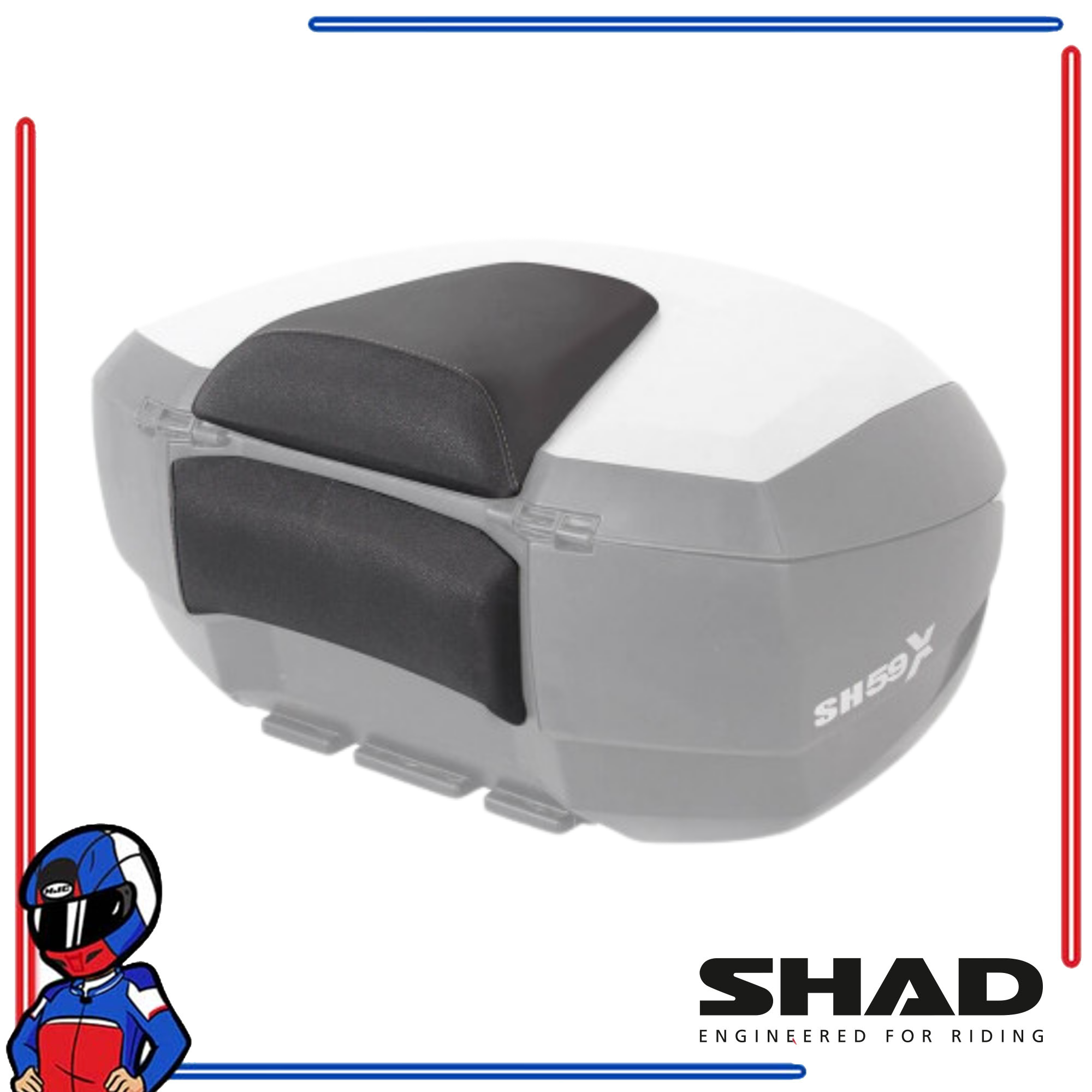Shad Back Rest for SH58x and SH59x