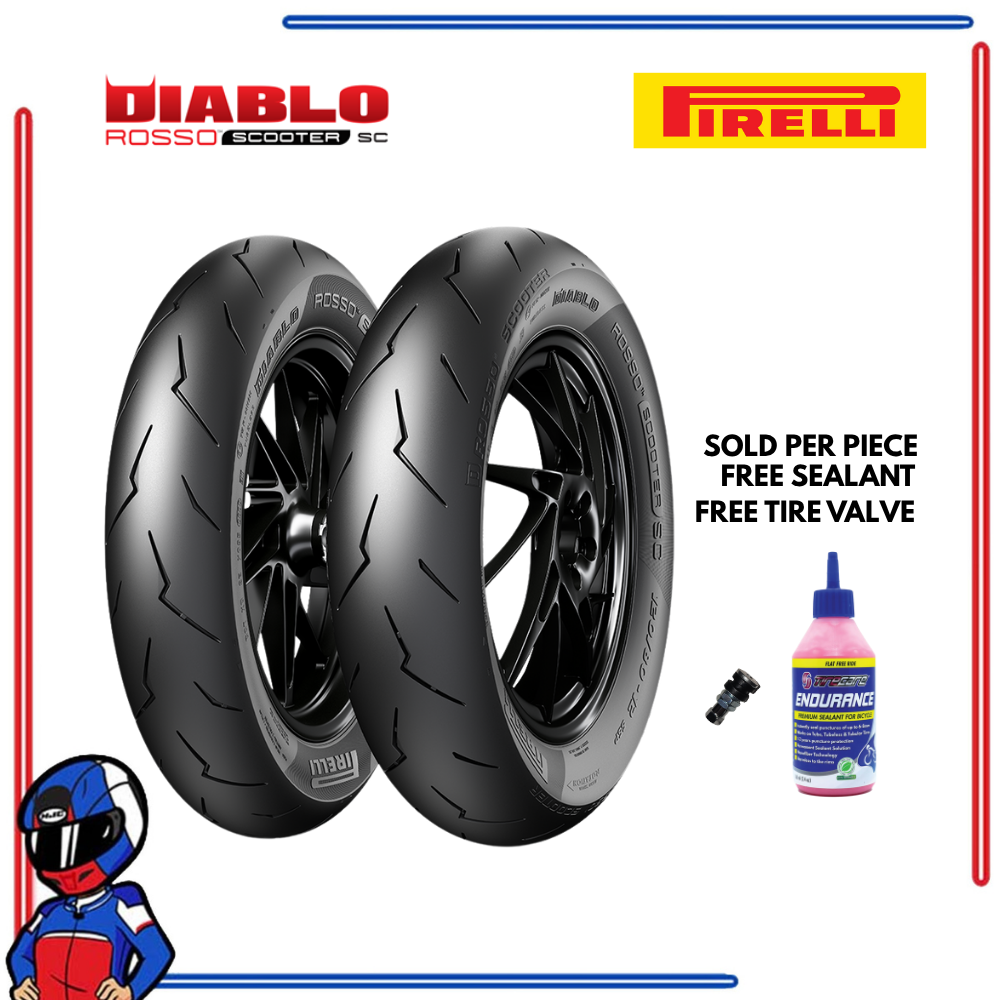 Pirelli Tires Diablo Rosso Scooter SC 12s 14s 15s