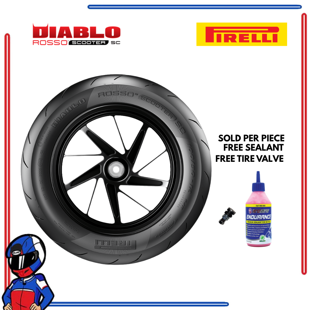 Pirelli Tires Diablo Rosso Scooter SC 12s 14s 15s
